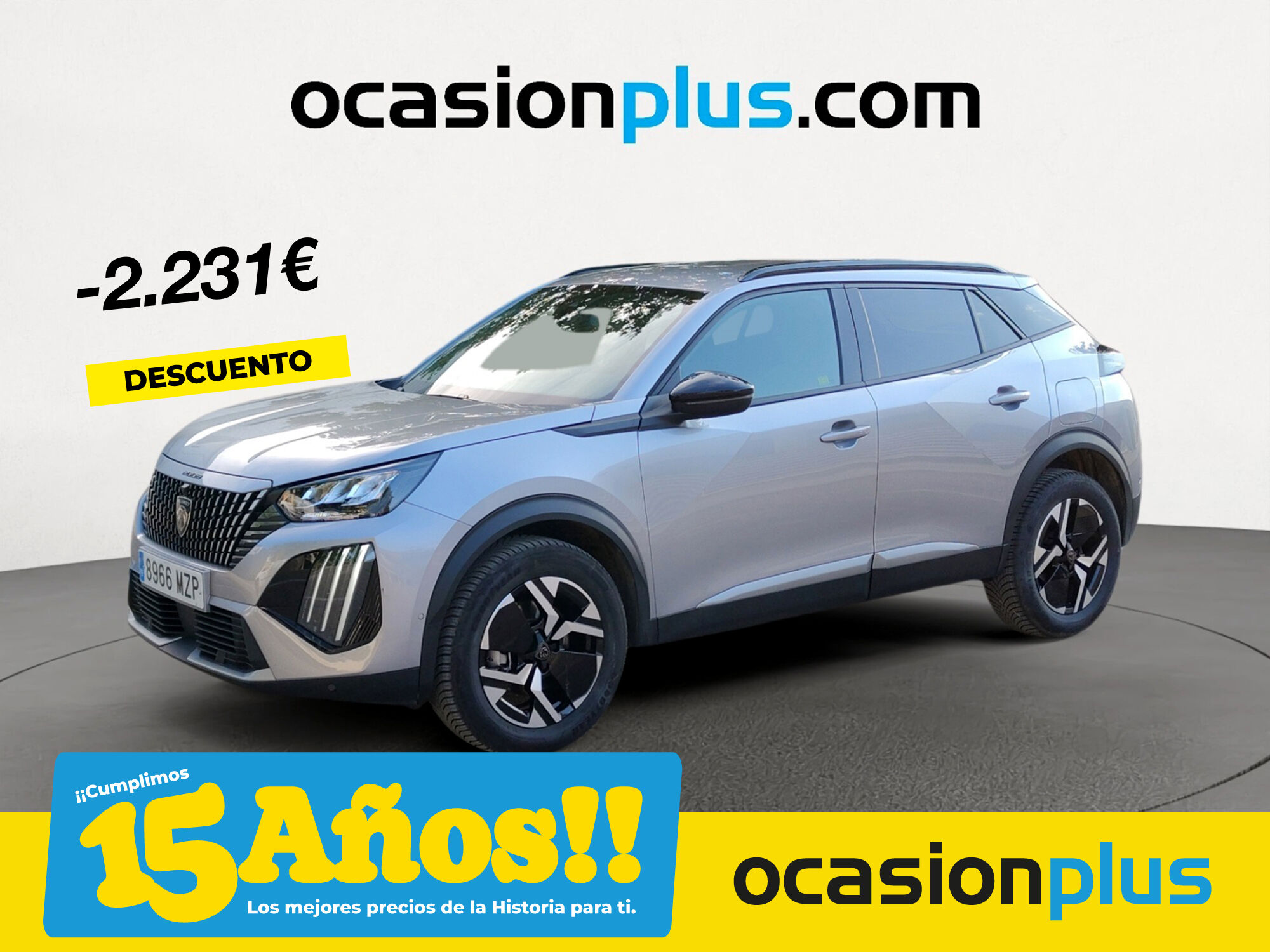PEUGEOT 2008 (Allure Hybrid eDCS6 100 kW (136 CV)) en Madrid