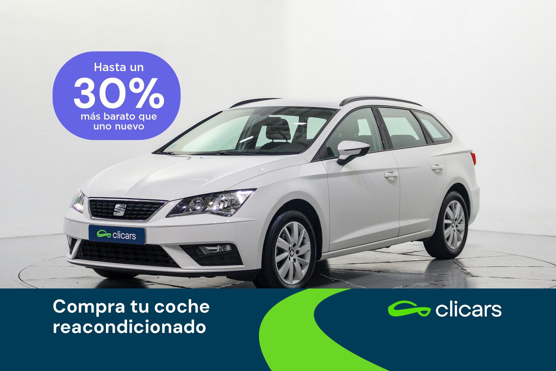 SEAT León (León ST 1.6TDI CR S&S Reference 115) en Madrid