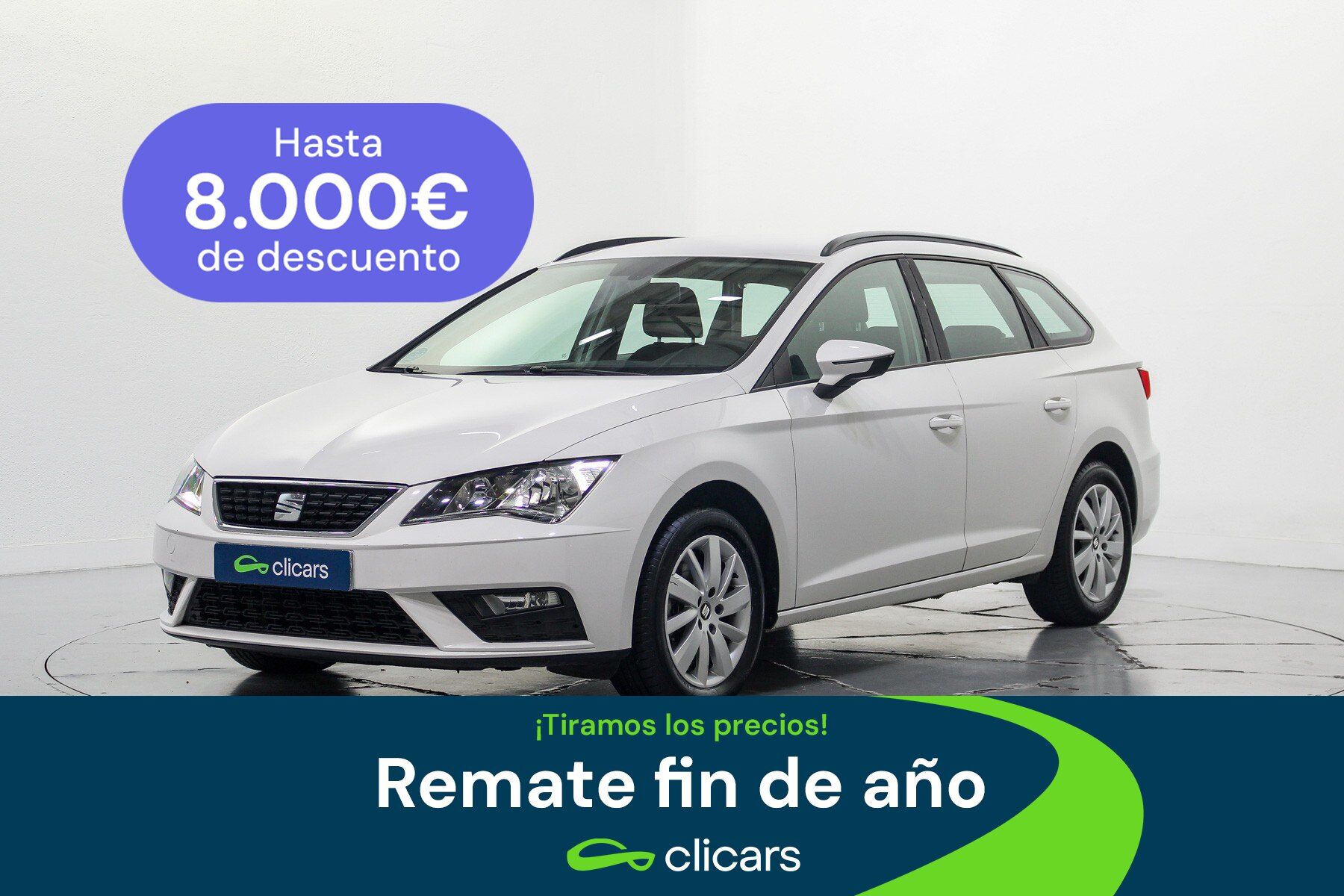 SEAT León (León ST 1.6TDI CR S&S Reference 115) en Madrid