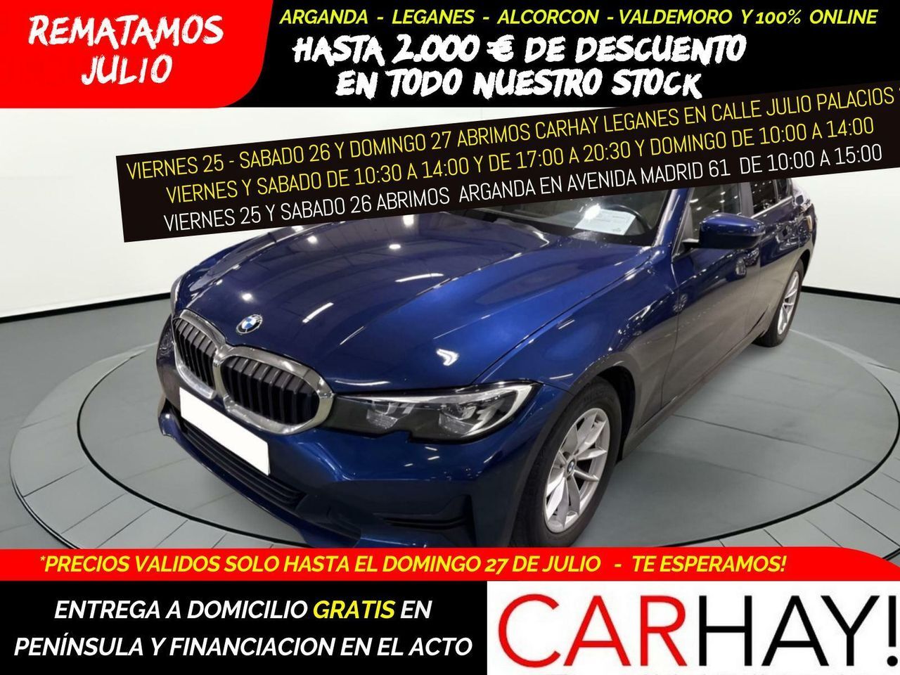 BMW Serie 3 (318 d AdBlue) en Madrid