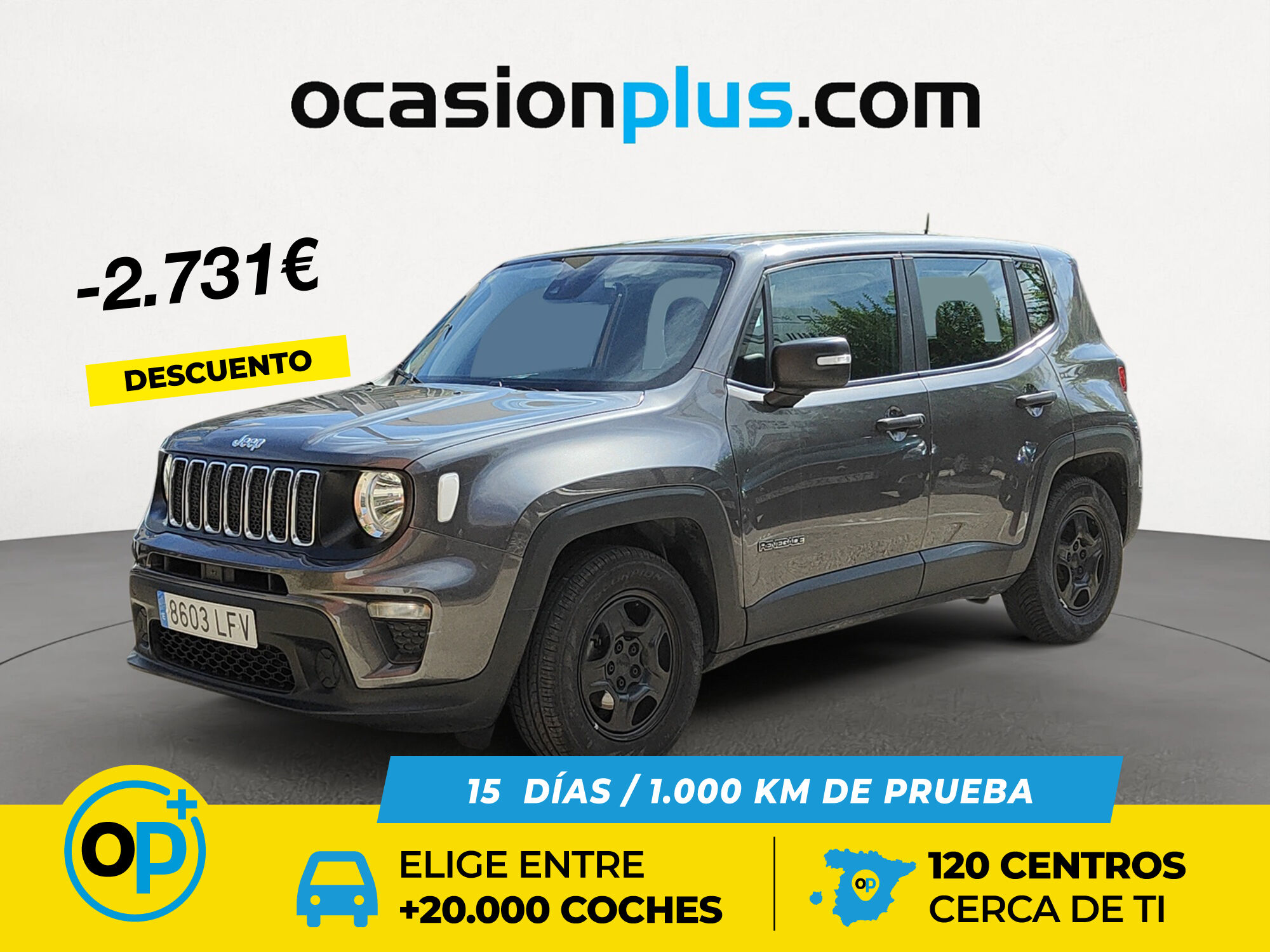JEEP Renegade (1.0G Sport 4x2 88 kW (120 CV)) en Madrid