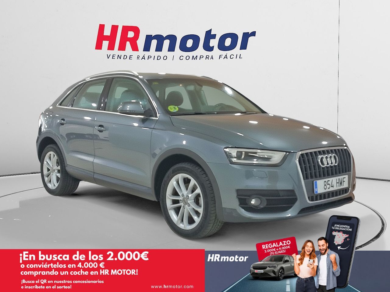 AUDI Q3 (2.0 TDI Ambition Quattro) en Madrid