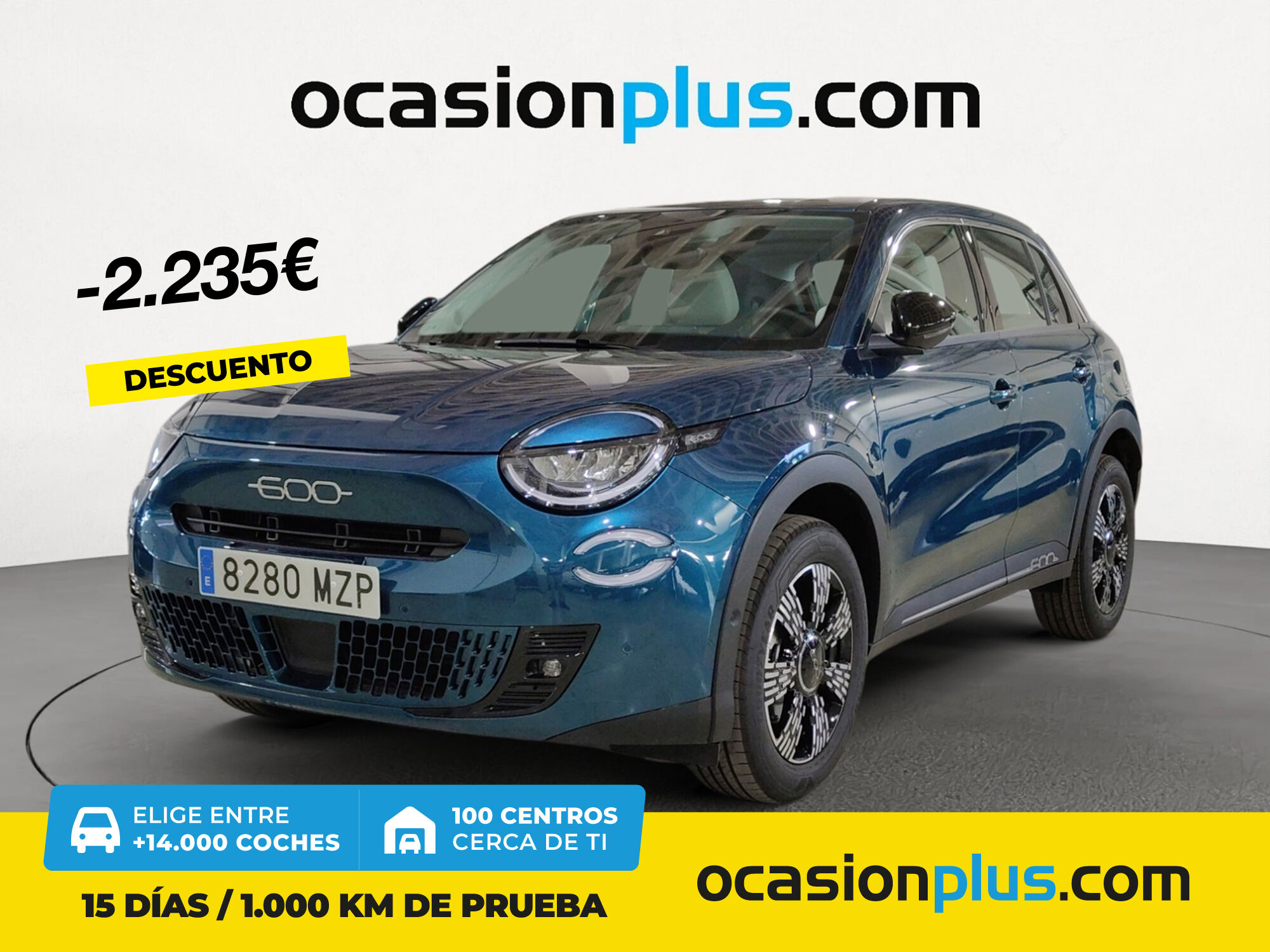 FIAT 600 (1.2 MHEV DDCT 100 kW (136 CV)) en Madrid