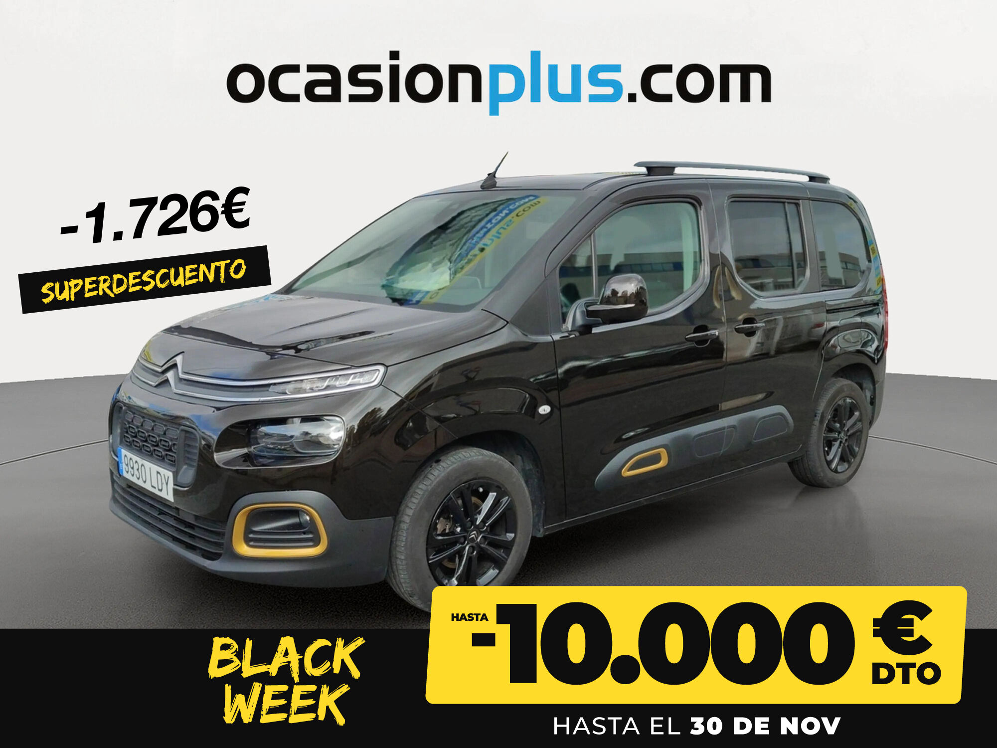 CITROEN Berlingo (Combi BlueHDi 100 S&S Talla M 100 Años 75 kW (102 CV)) en