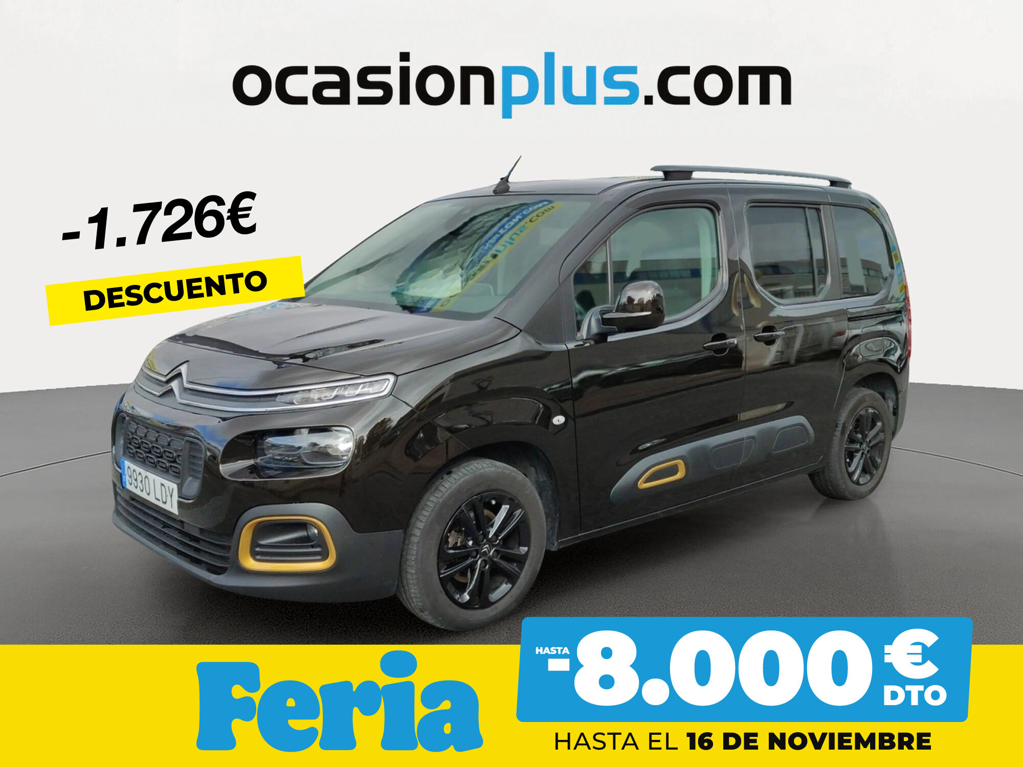 CITROEN Berlingo (Combi BlueHDi 100 S&S Talla M 100 Años 75 kW (102 CV)) en
