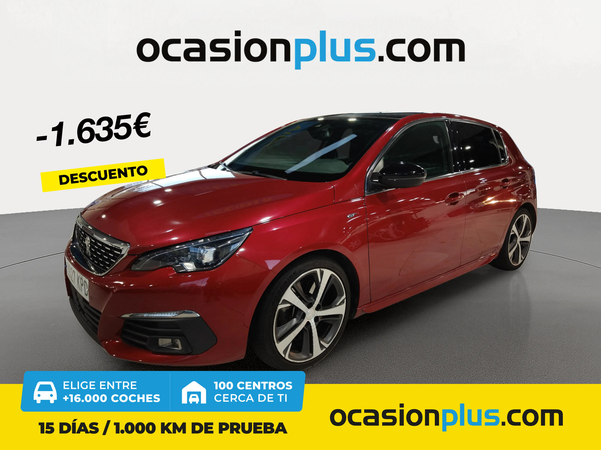 PEUGEOT 308 (PureTech 225 S&S GT EAT8 165 kW (225 CV)) en Madrid