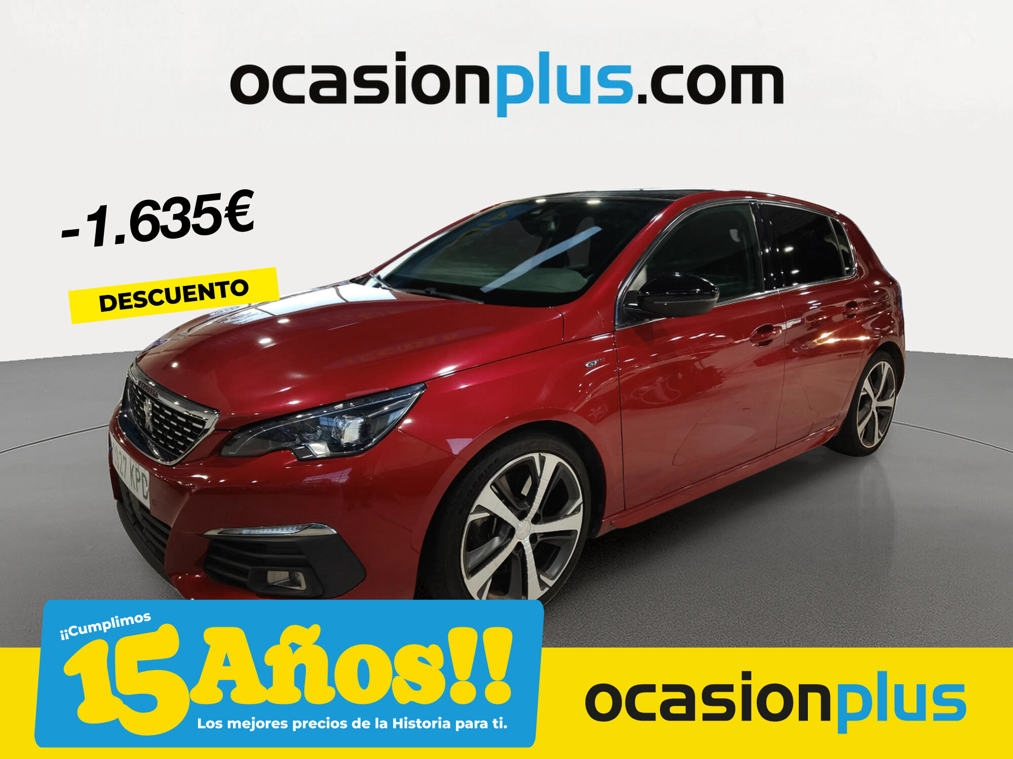 PEUGEOT 308 (PureTech 225 S&S GT EAT8 165 kW (225 CV)) en Madrid