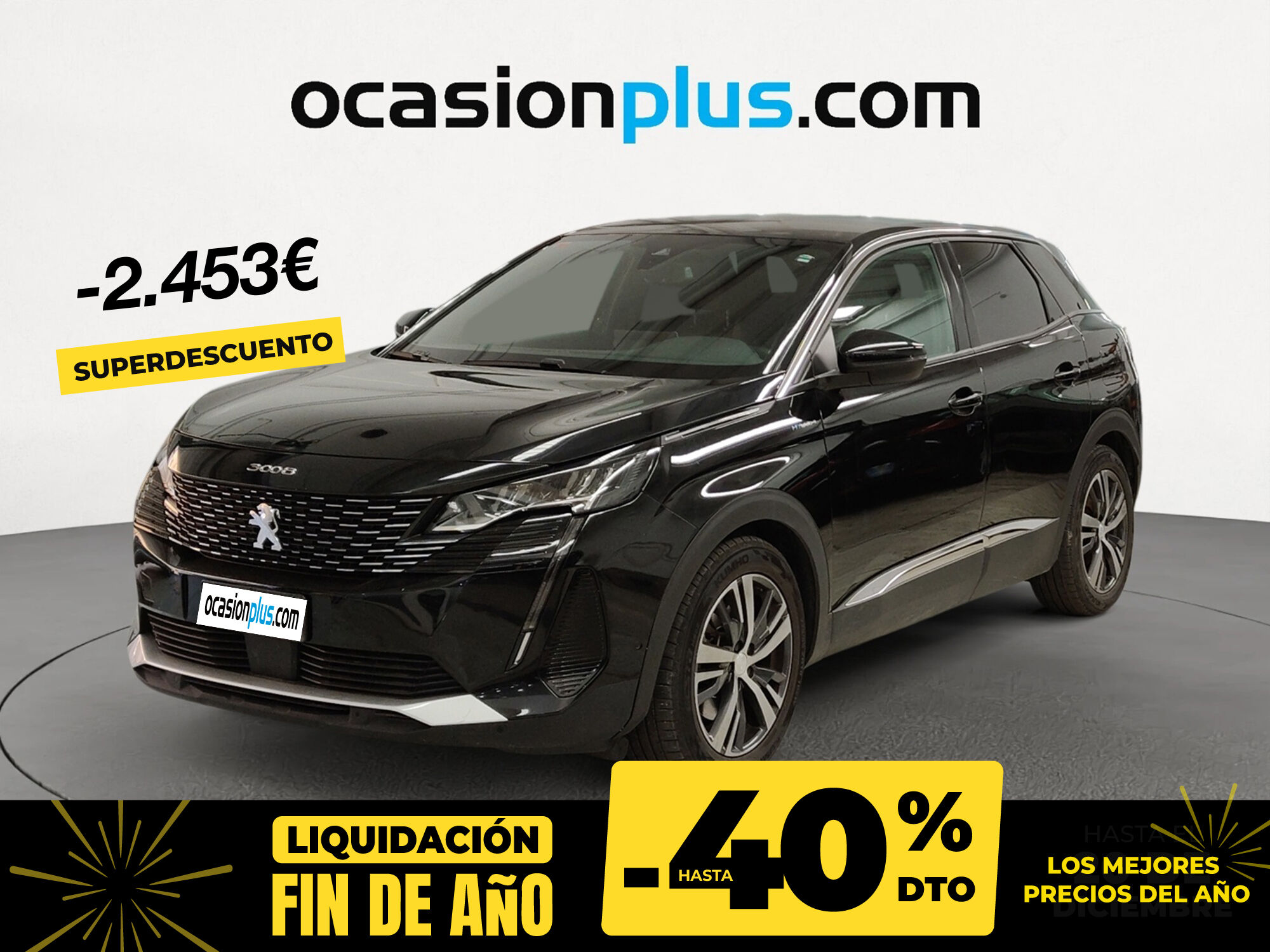 PEUGEOT 3008 (Hybrid 300 Allure Pack e-EAT8 221 kW (300 CV)) en Madrid