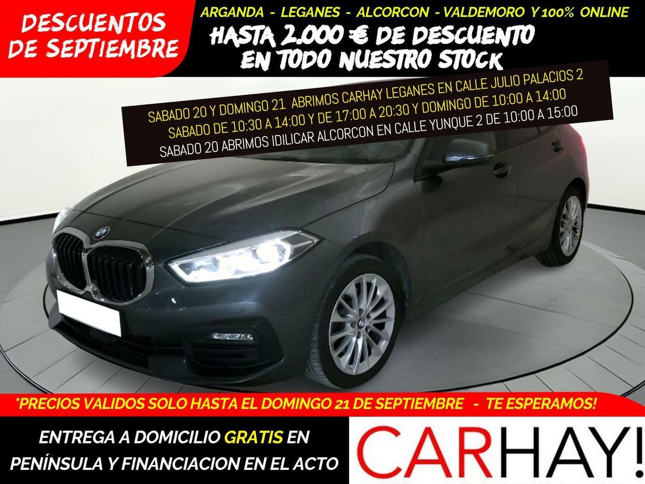 BMW Serie 1 (118D) en Madrid