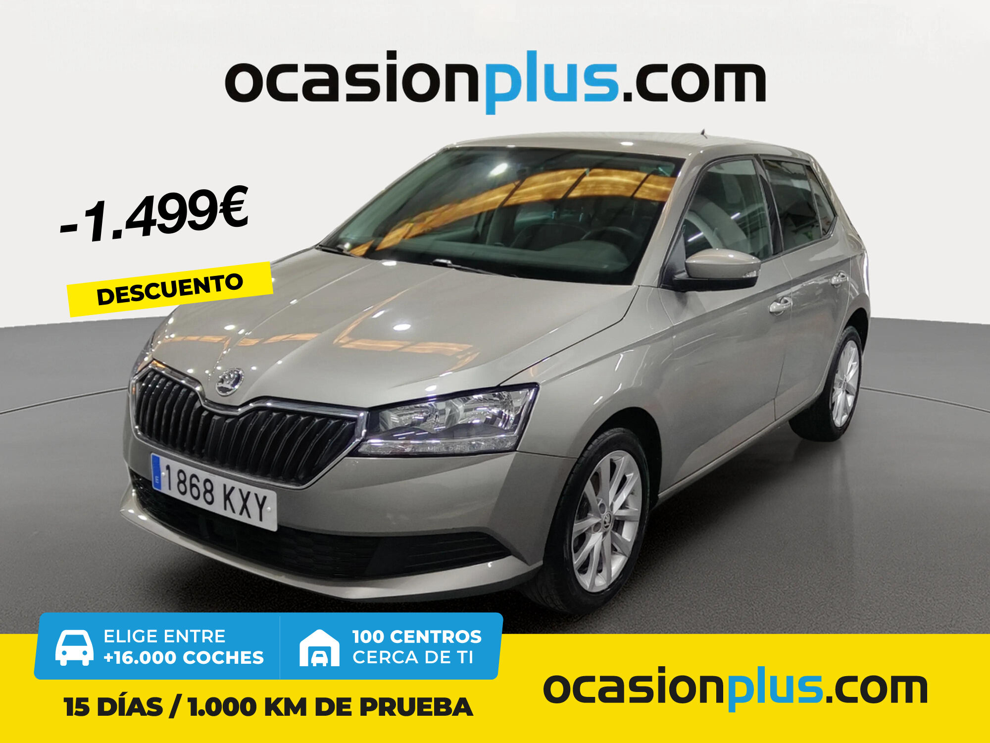 SKODA Fabia (1.0 MPI Like 55 kW (75 CV)) en Madrid