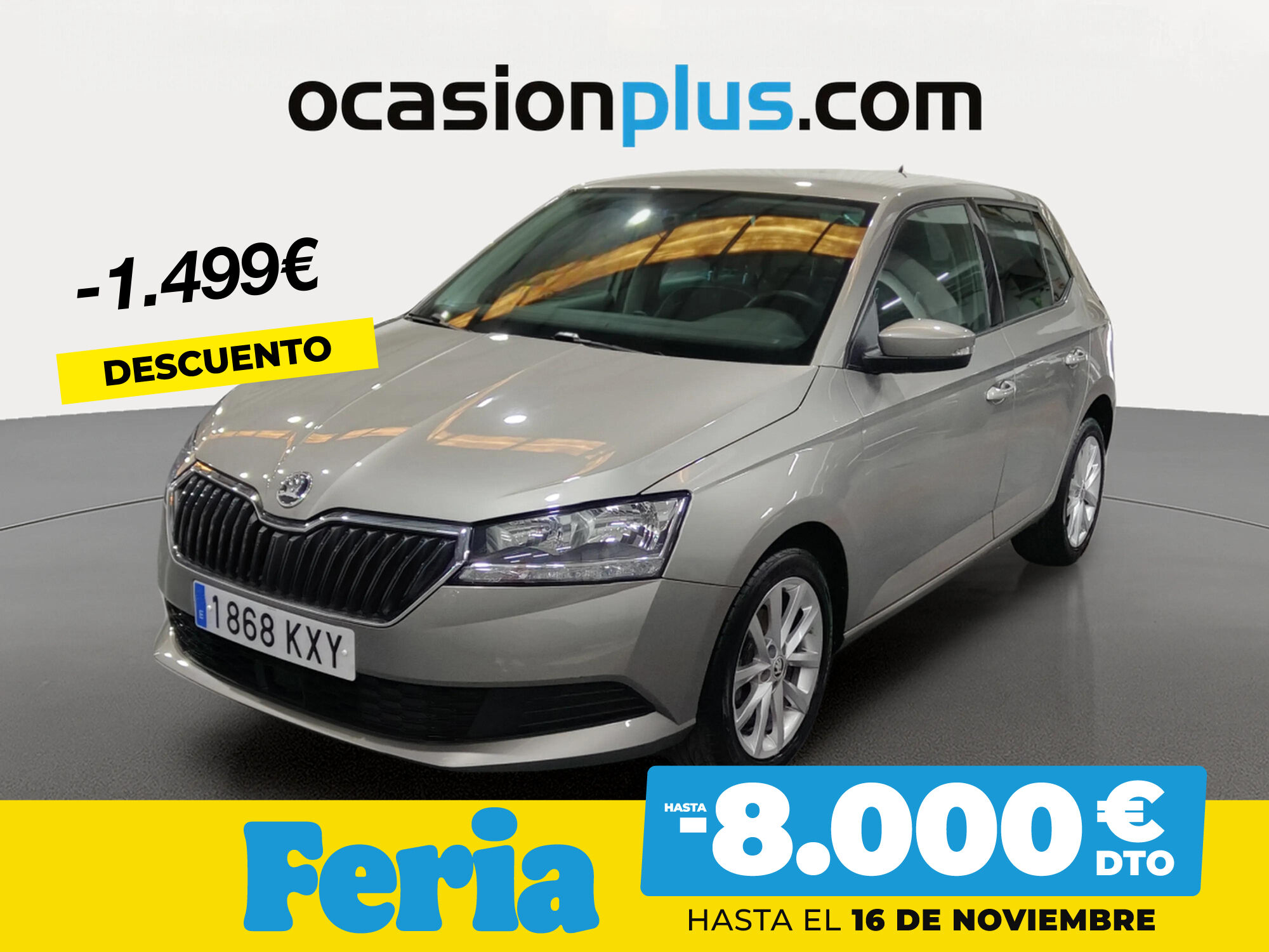 SKODA Fabia (1.0 MPI Like 55 kW (75 CV)) en Madrid