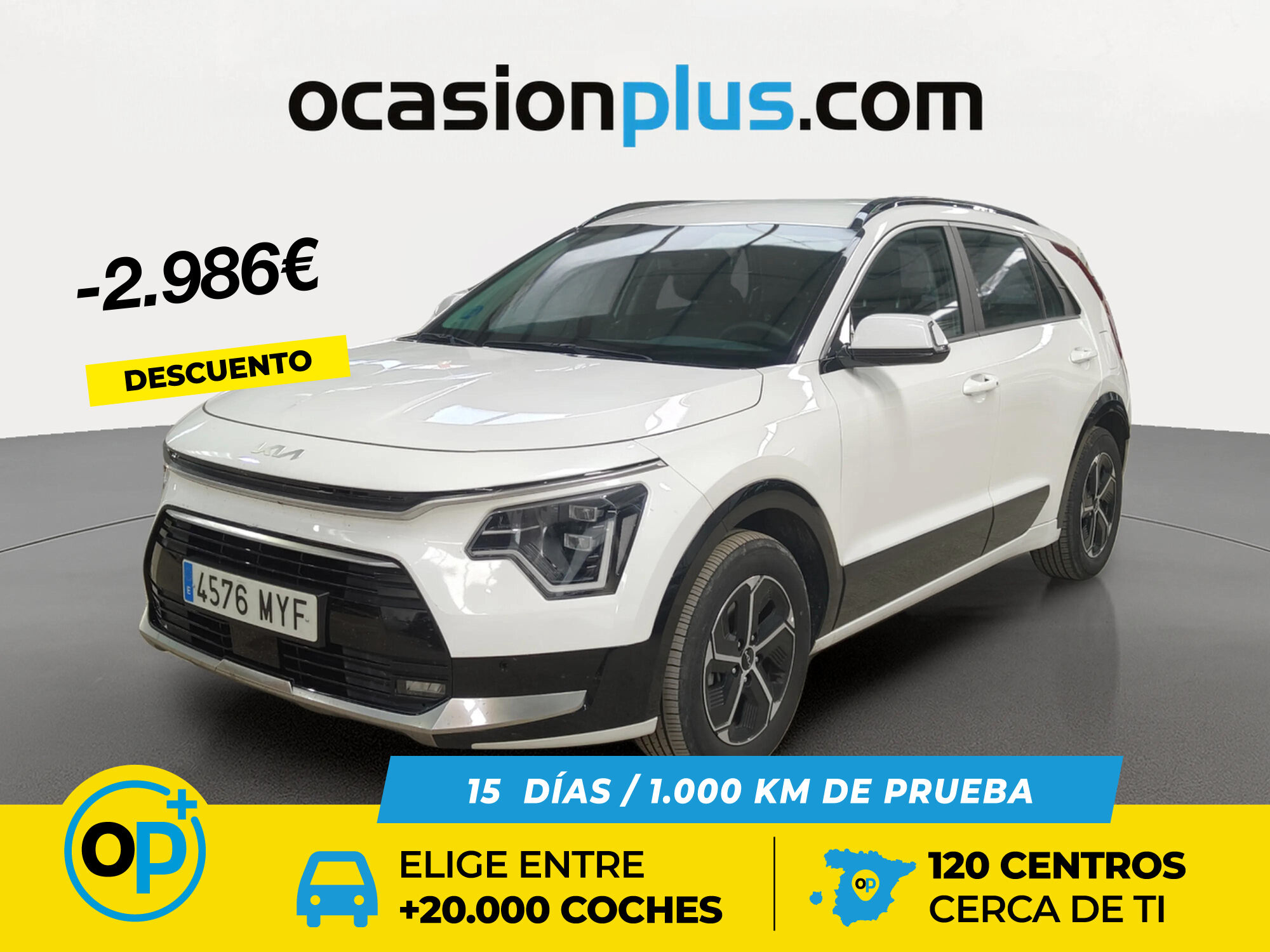 KIA Niro (1.6 GDi HEV Drive 104 kW (141 CV)) en Madrid