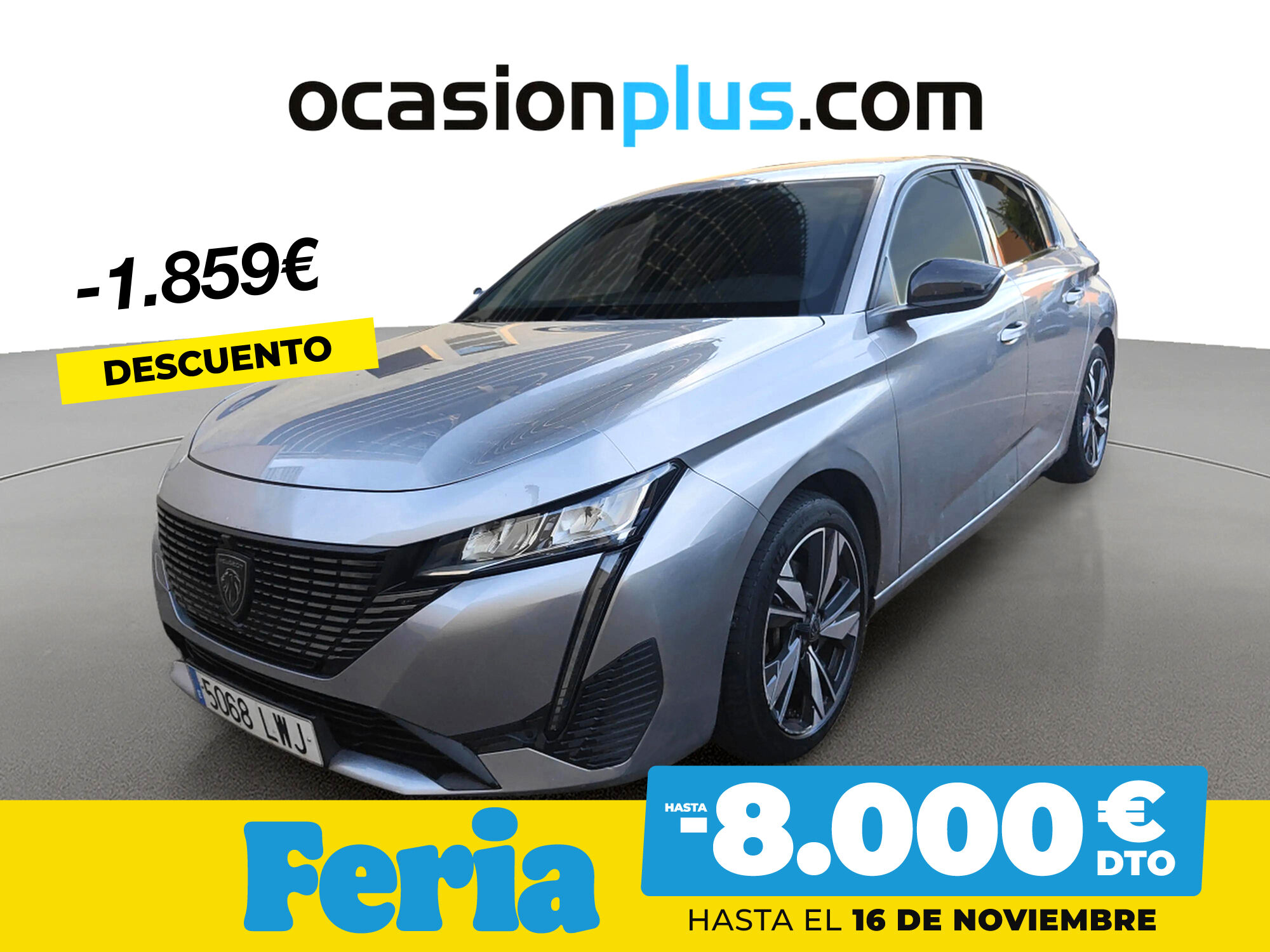 PEUGEOT 308 (BlueHDi 130 S&S Allure 96 kW (130 CV)) en Madrid