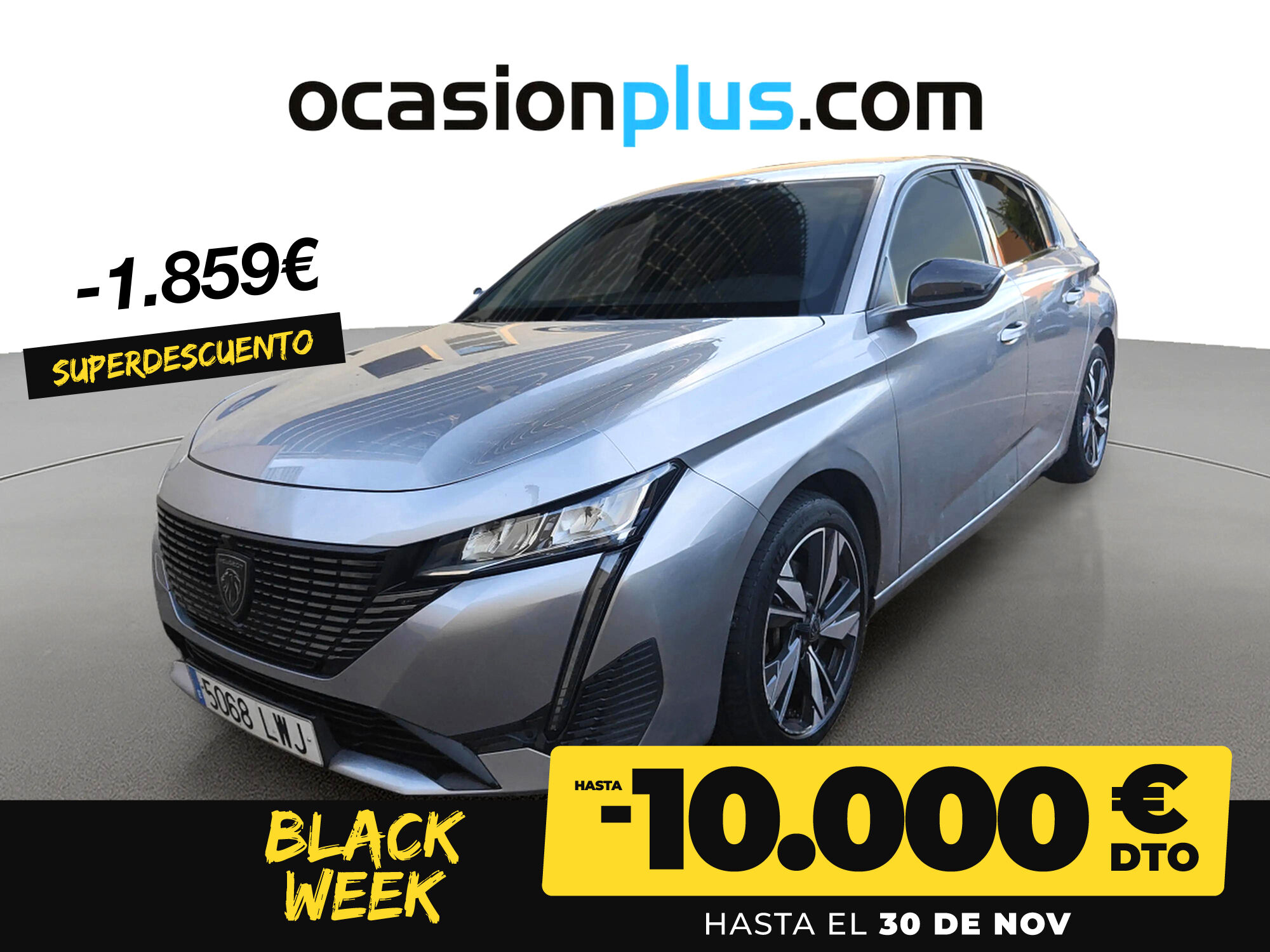 PEUGEOT 308 (BlueHDi 130 S&S Allure 96 kW (130 CV)) en Madrid