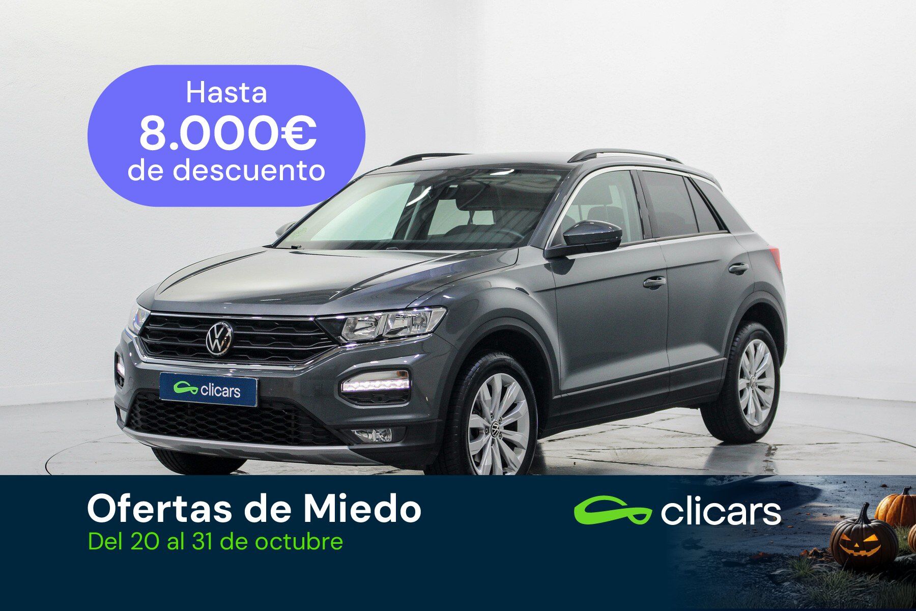 VOLKSWAGEN T-Roc (T-Roc 1.5 TSI Advance DSG7) en Madrid