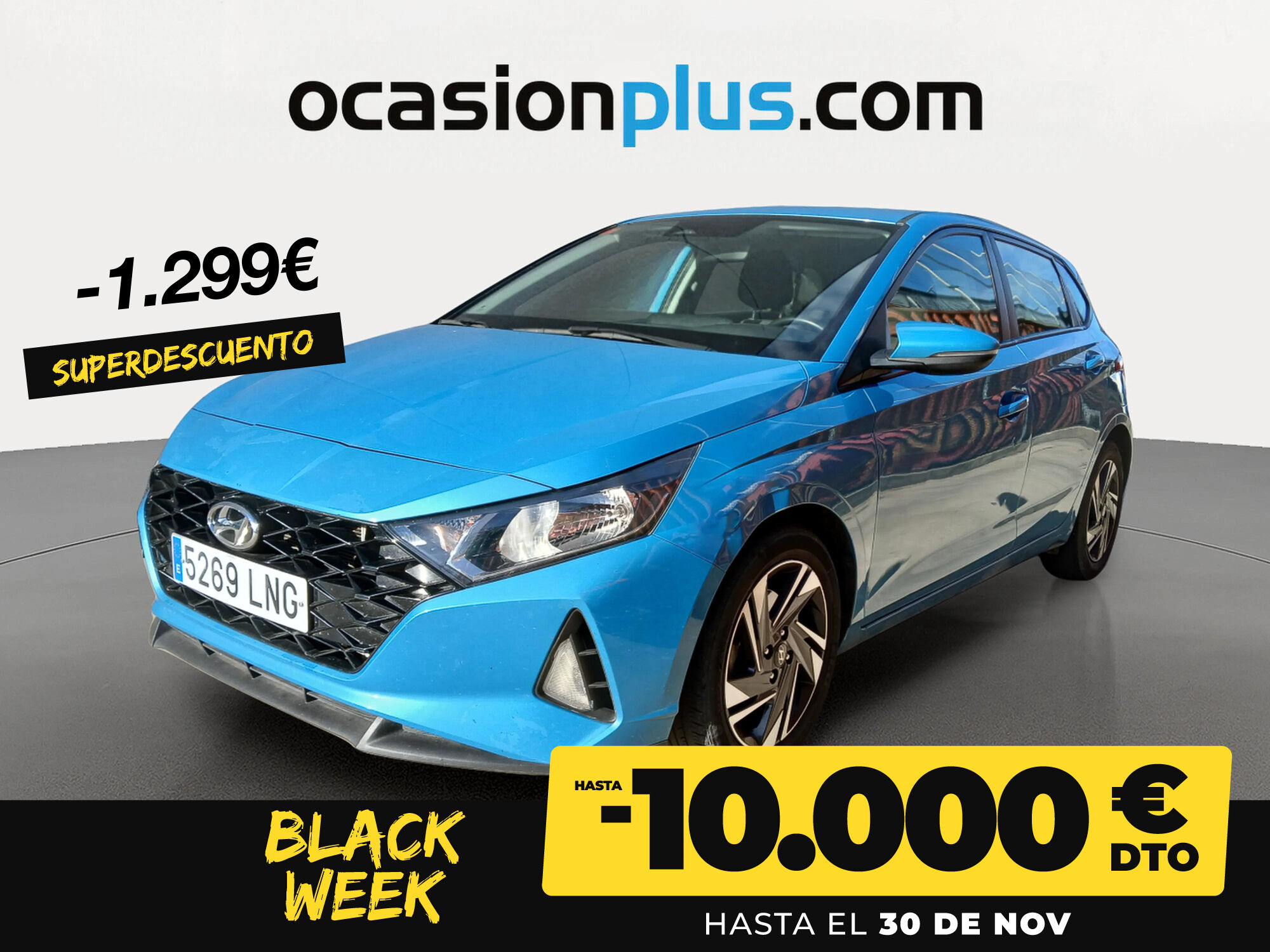 HYUNDAI i20 (1.0 TGDI Klass 74 kW (100 CV)) en Madrid