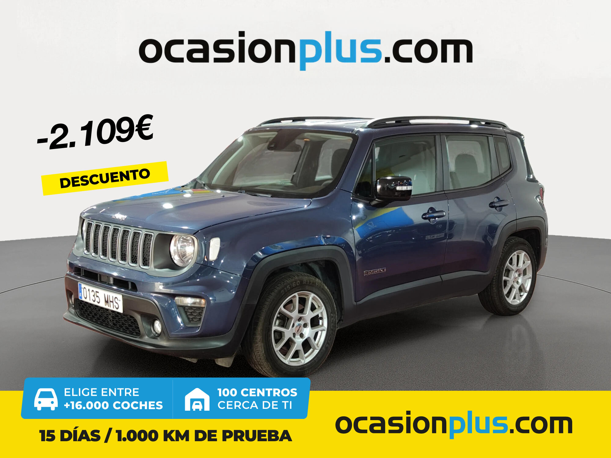 JEEP Renegade (eHybrid 1.5 Limited ATX 96 kW (130 CV)) en Madrid