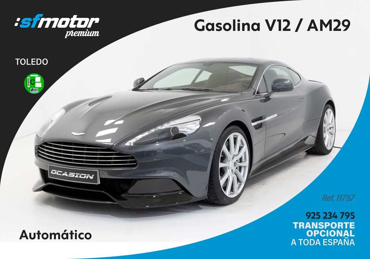 ASTON MARTIN Vanquish (V12 6.0 575 cv AM29) en Toledo