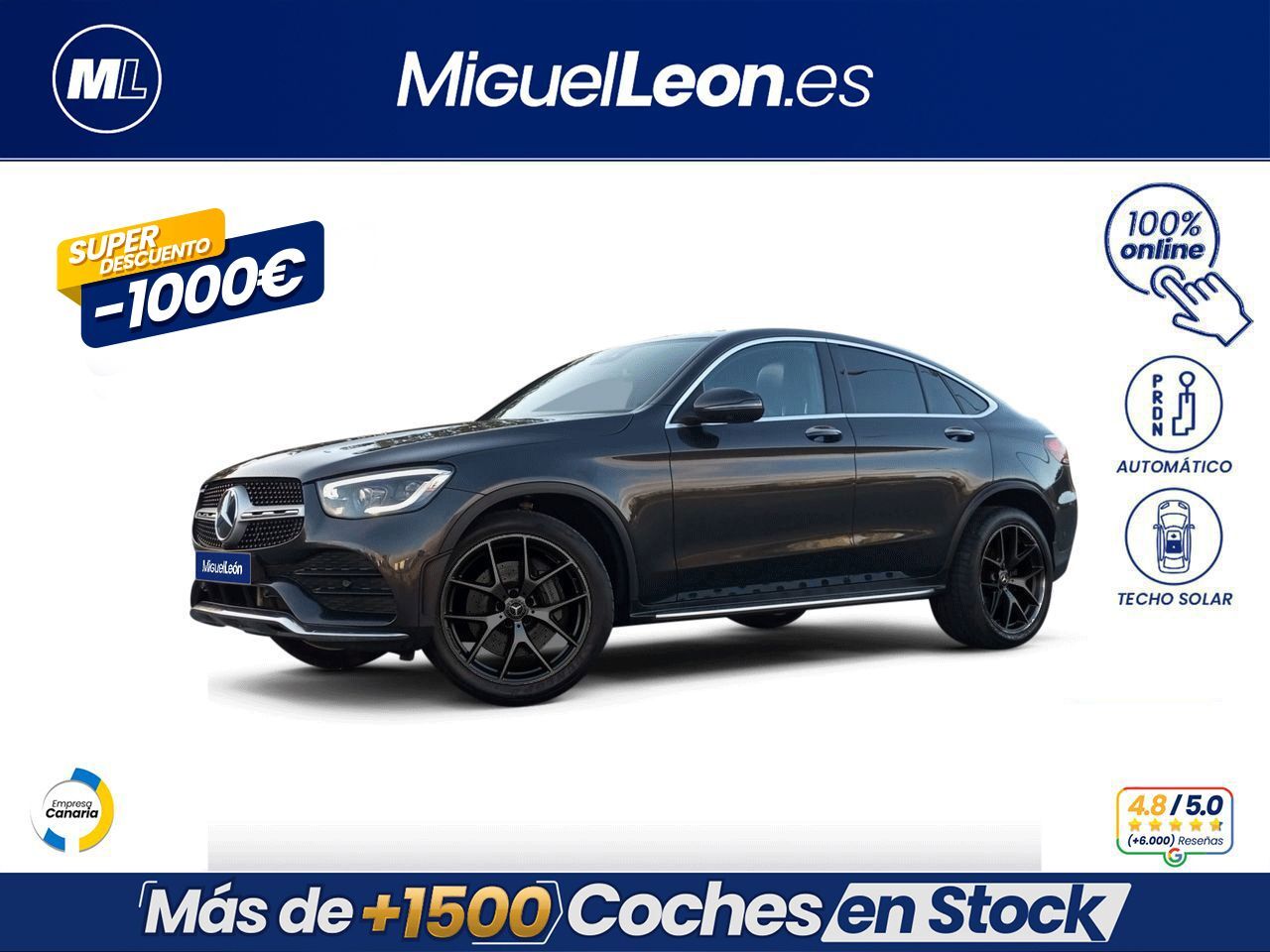 MERCEDES Clase GLC (GLC 300 de 4MATIC) en Palmas, Las