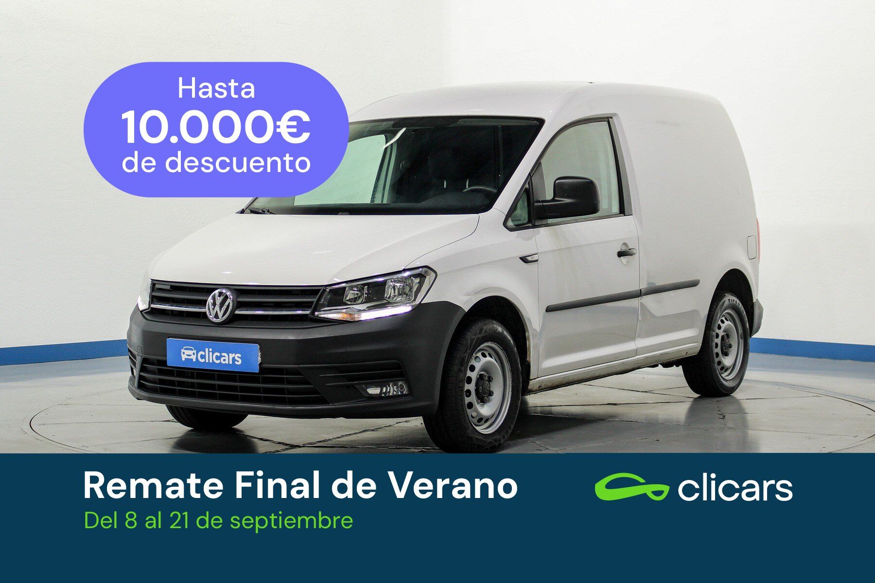 VOLKSWAGEN Caddy (Caddy Furgón 1.4TGI GNC) en Madrid