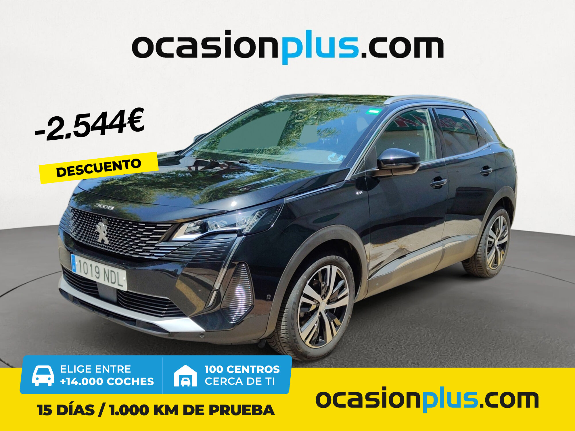 PEUGEOT 3008 (Hybrid GT eDCS6 107 kW (145 CV)) en Madrid