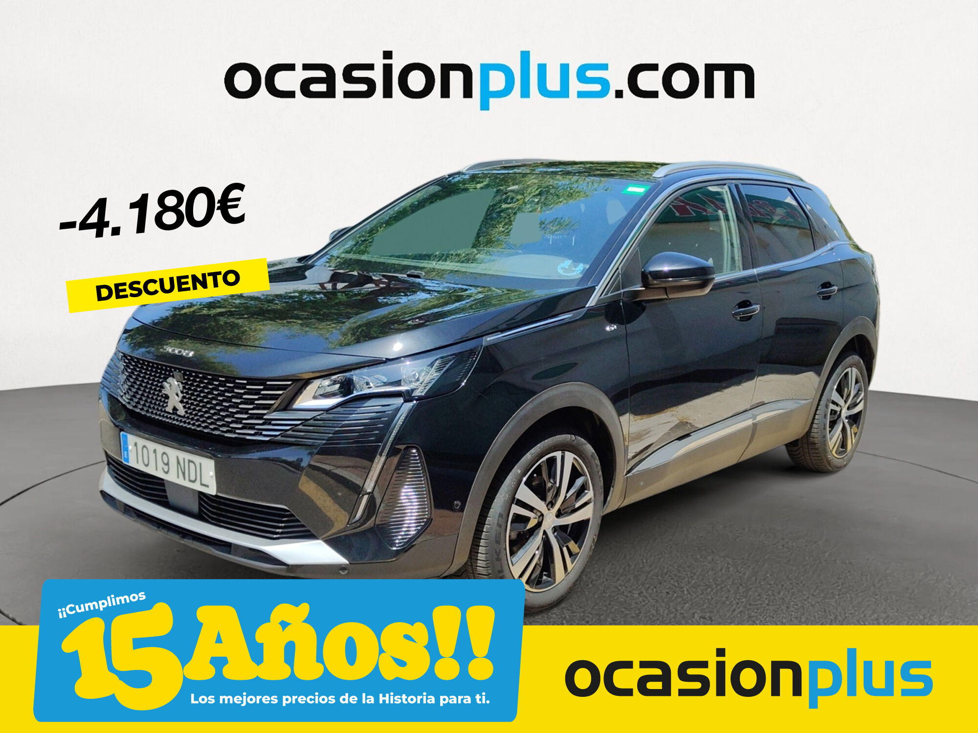 PEUGEOT 3008 (Hybrid GT eDCS6 107 kW (145 CV)) en Madrid