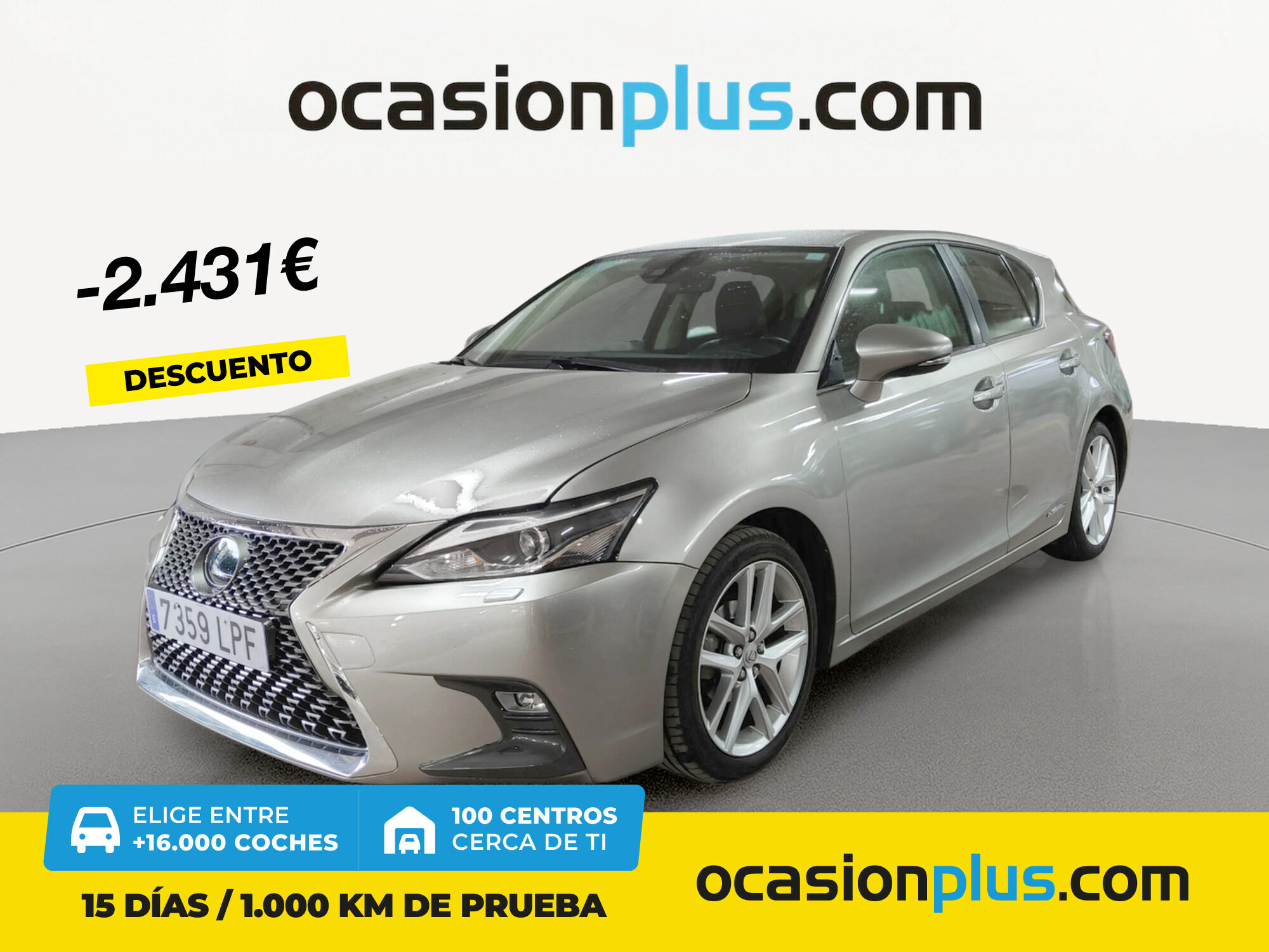 LEXUS CT (200h Executive 100 kW (136 CV)) en Madrid