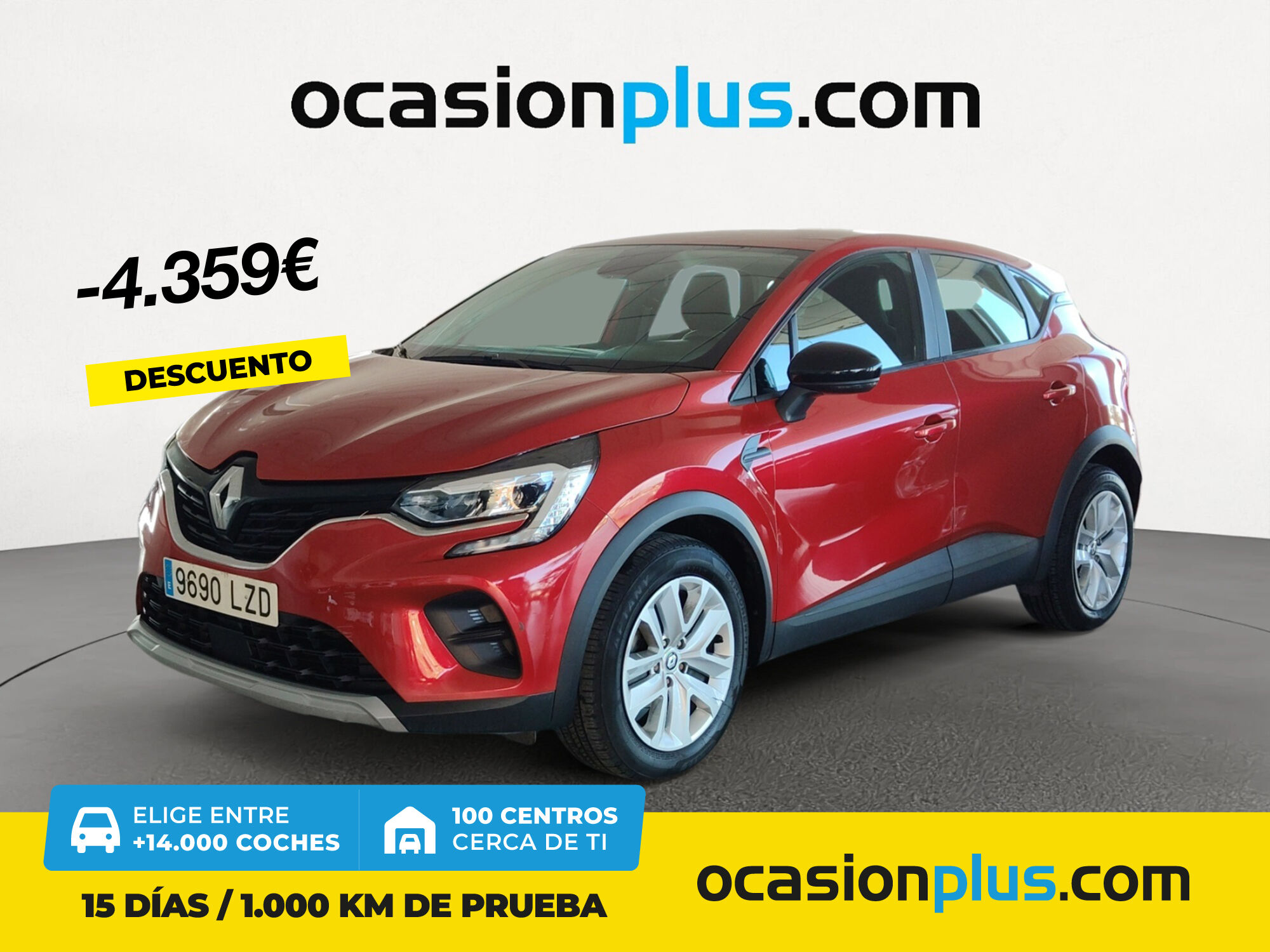 RENAULT Captur (Zen TCe 103 kW (140 CV) EDC GPF) en Madrid