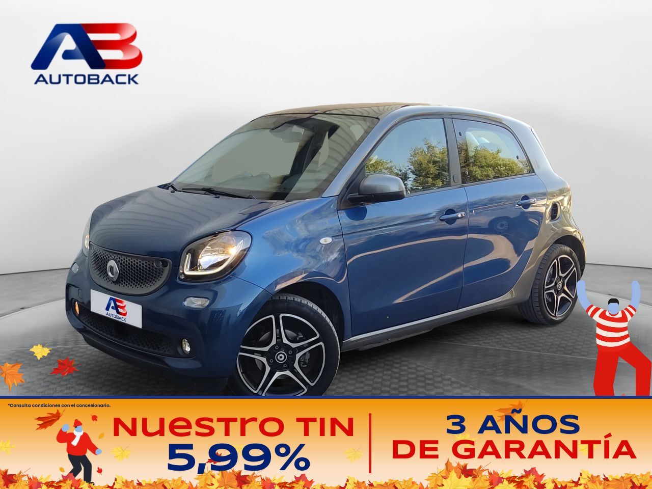 SMART Forfour (60kW(81CV) EQ) en Madrid