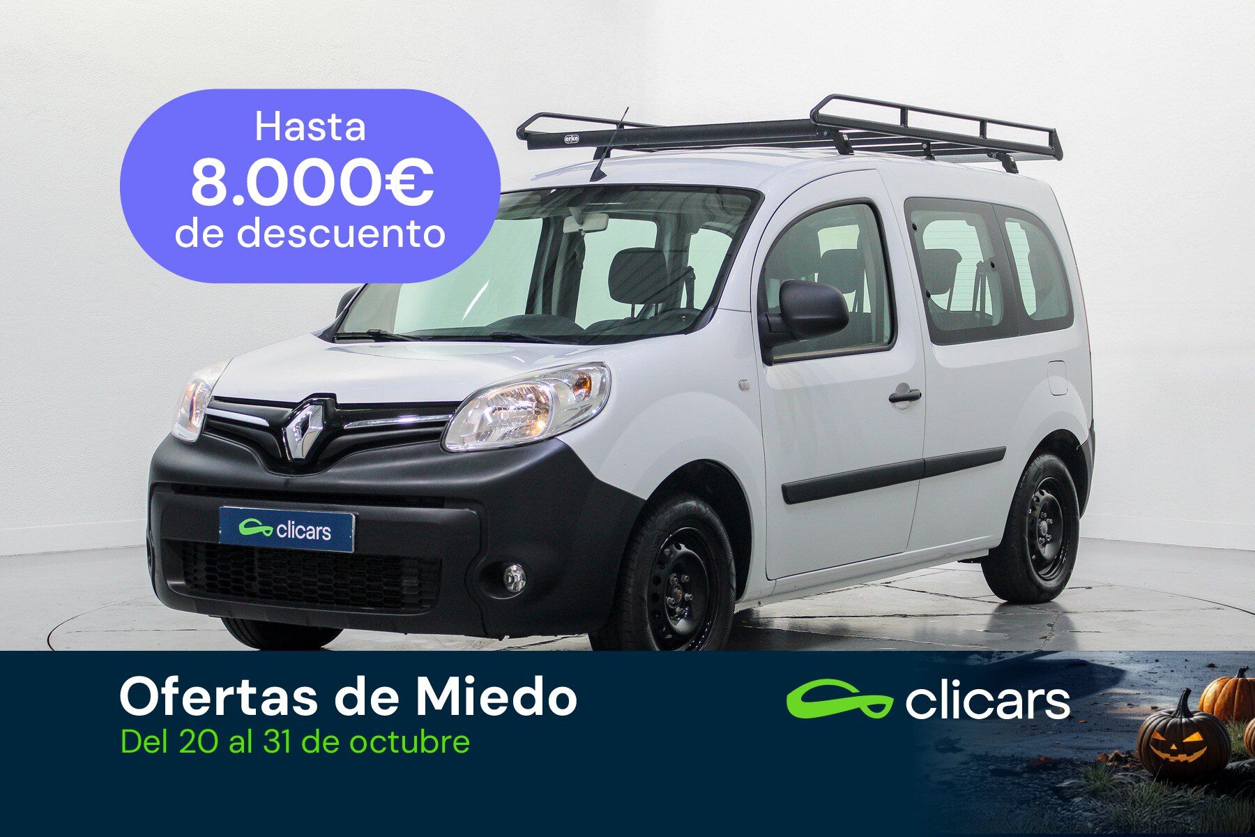 RENAULT Kangoo (Kangoo Combi 1.5dCi Blue Profesional 59kW) en Madrid