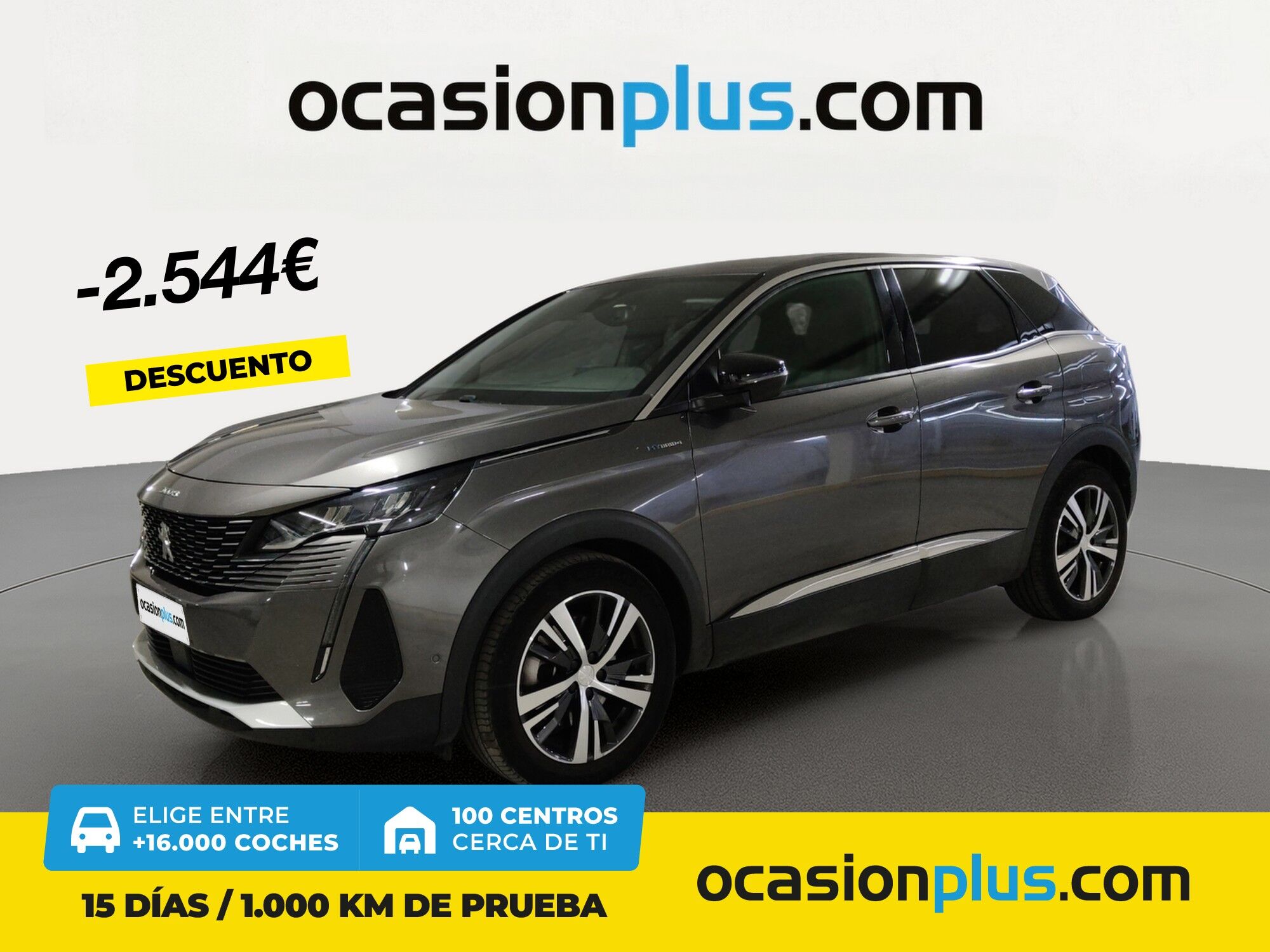 PEUGEOT 3008 (Hybrid 300 Allure Pack e-EAT8 221 kW (300 CV)) en Madrid