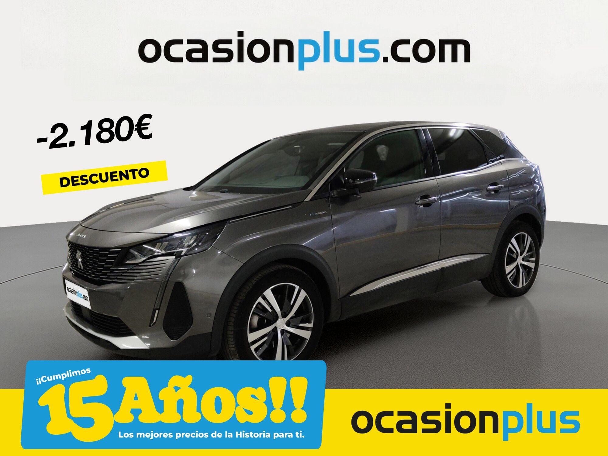 PEUGEOT 3008 (Hybrid 300 Allure Pack e-EAT8 221 kW (300 CV)) en Madrid