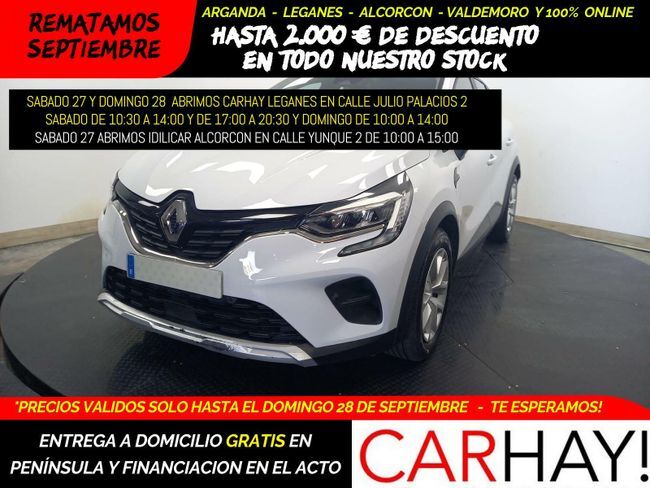 RENAULT Captur (Intens Tce 74kw (100cv) Glp) en Madrid