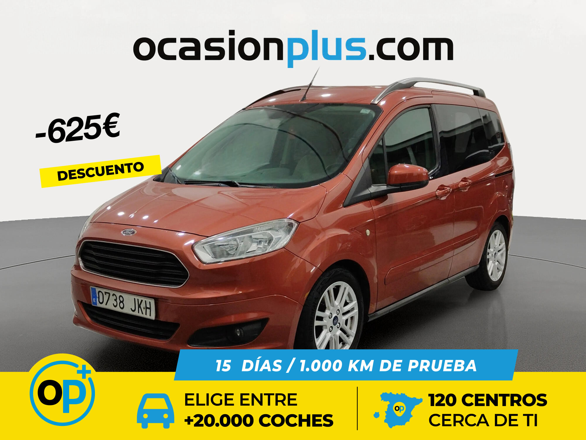 FORD Tourneo Courier (1.0 EcoBoost Titanium 74 kW (100 CV)) en Madrid