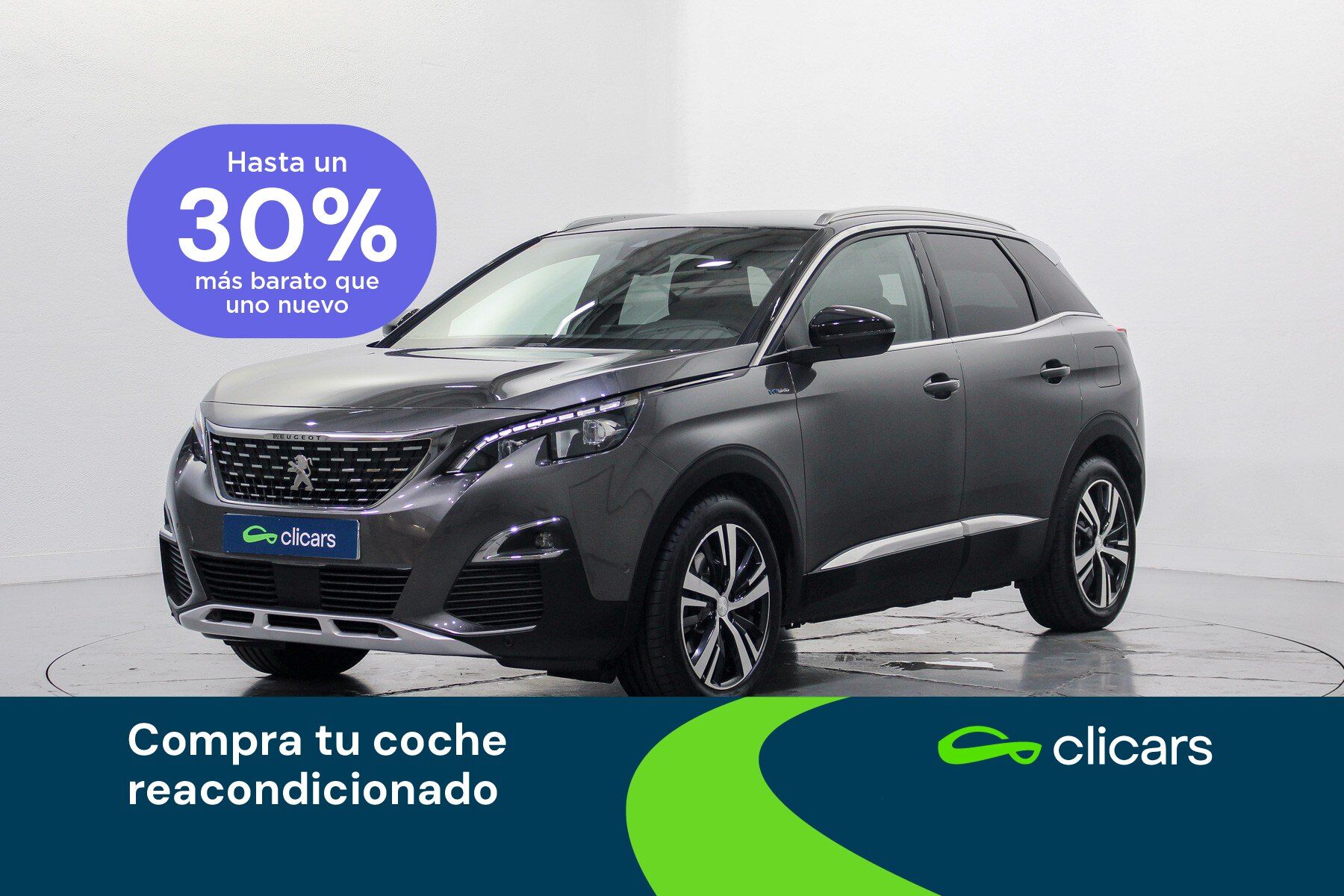 PEUGEOT 3008 (3008 HYB PHEV 225 GT e-EAT8) en Madrid