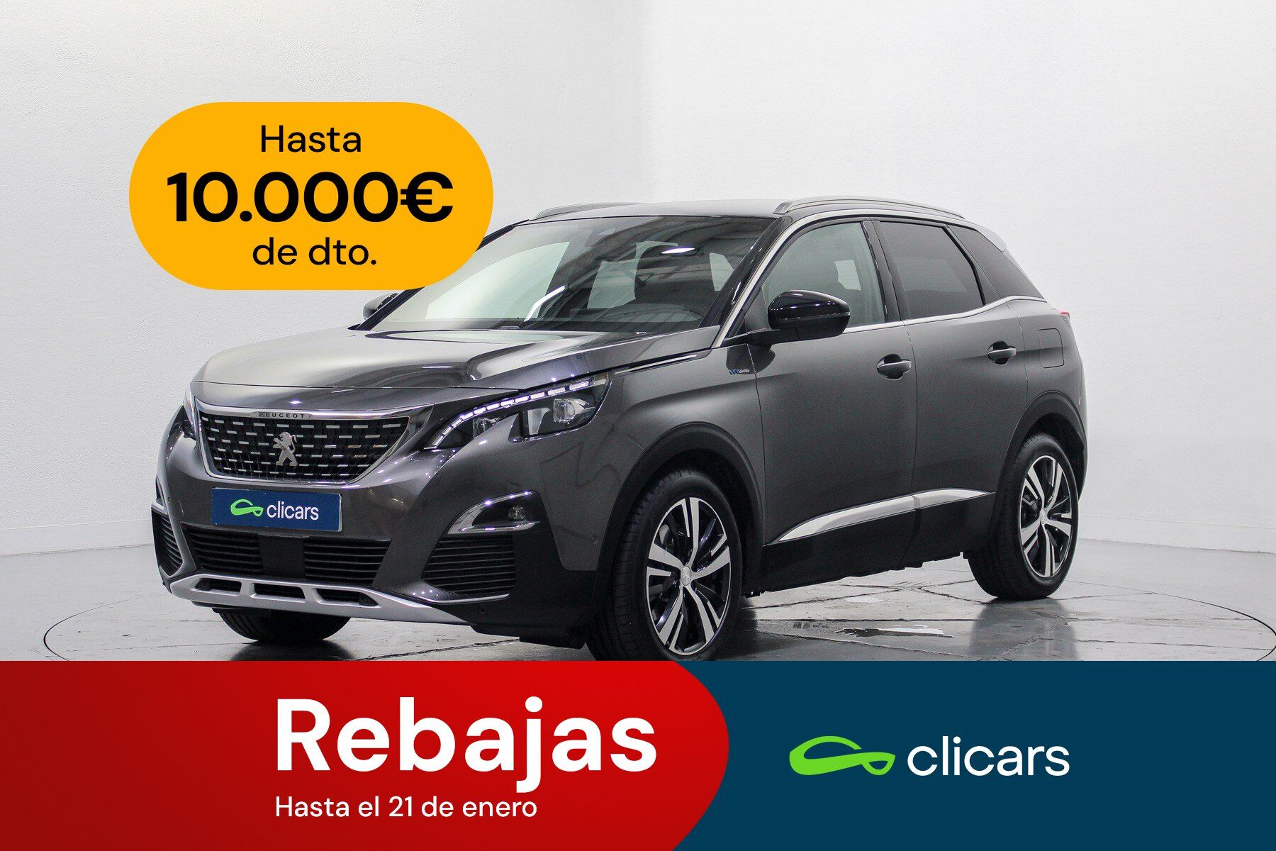 PEUGEOT 3008 (3008 HYB PHEV 225 GT e-EAT8) en Madrid