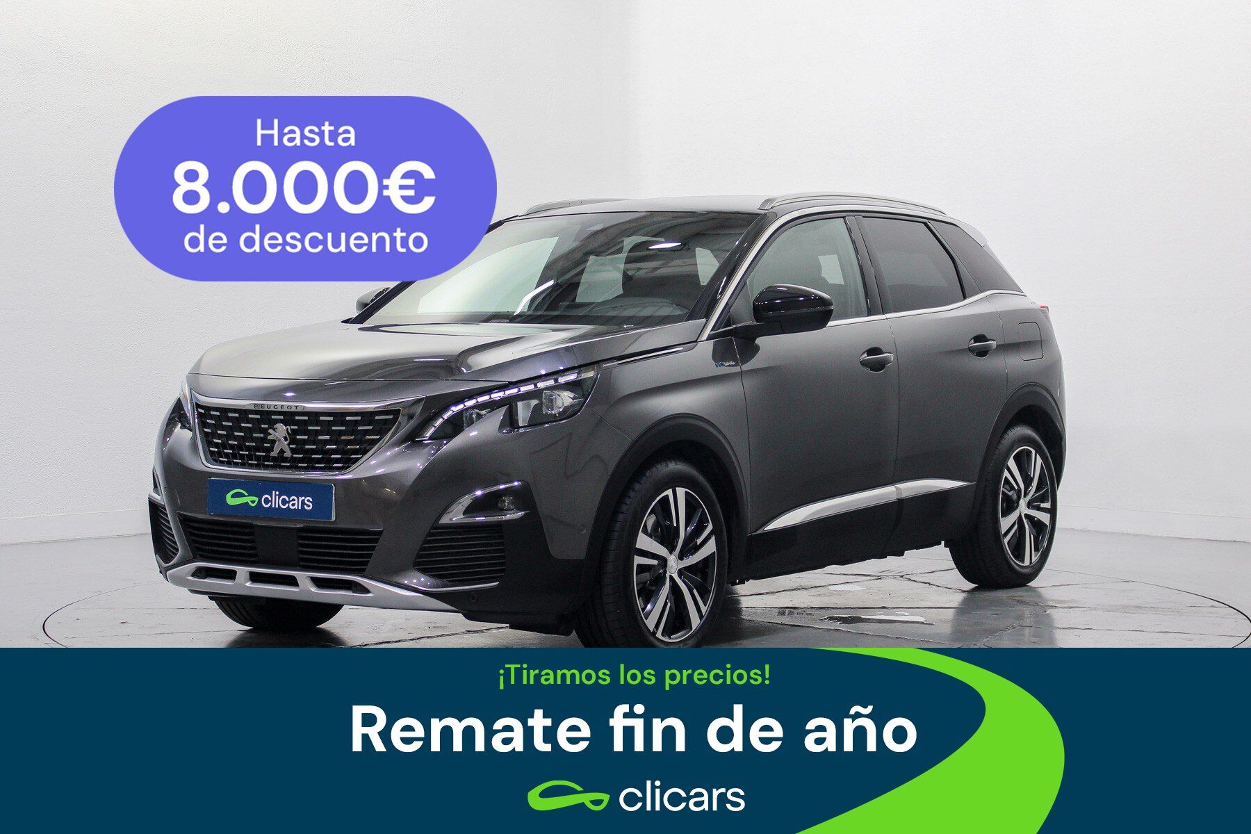 PEUGEOT 3008 (3008 HYB PHEV 225 GT e-EAT8) en Madrid