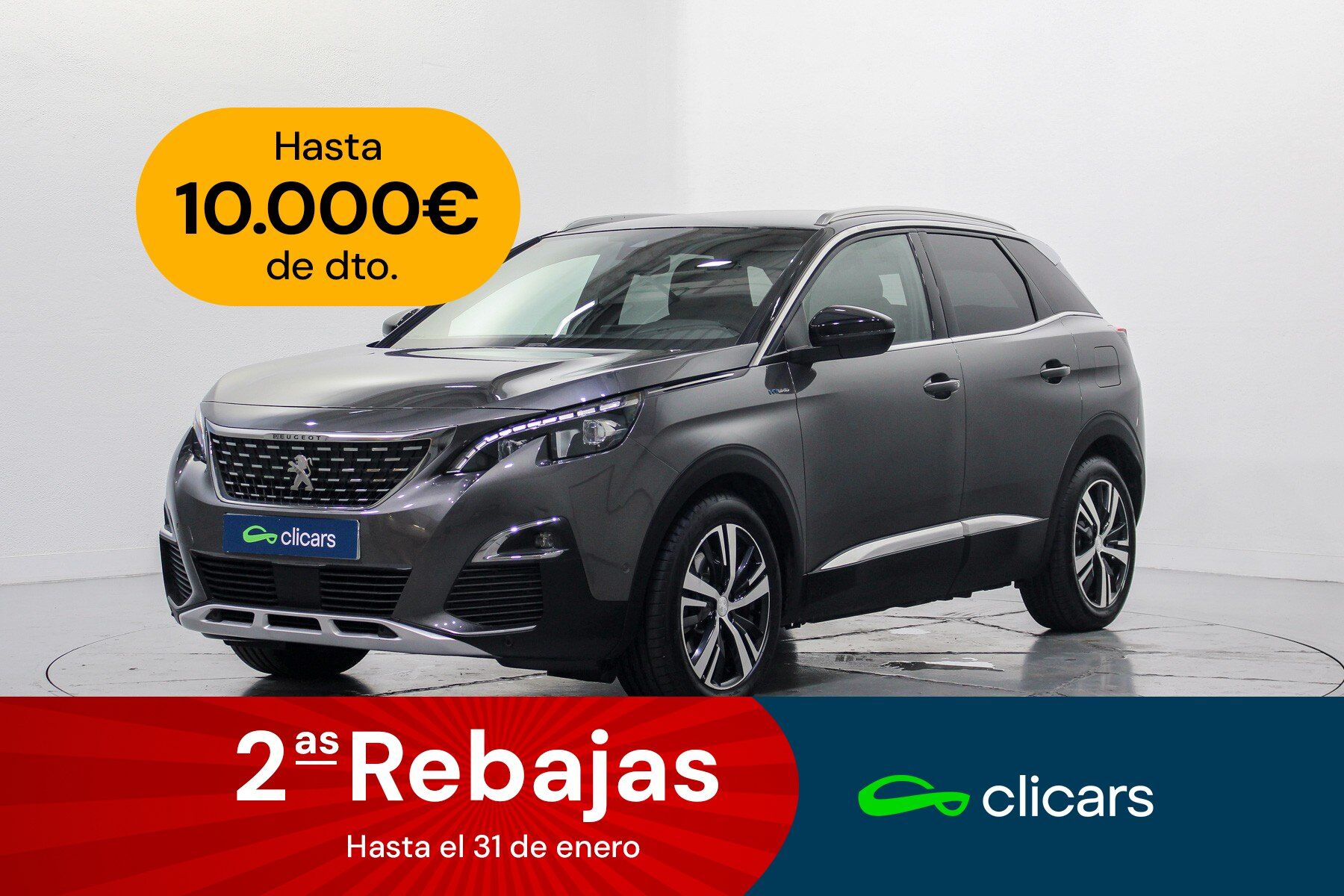 PEUGEOT 3008 (3008 HYB PHEV 225 GT e-EAT8) en Madrid
