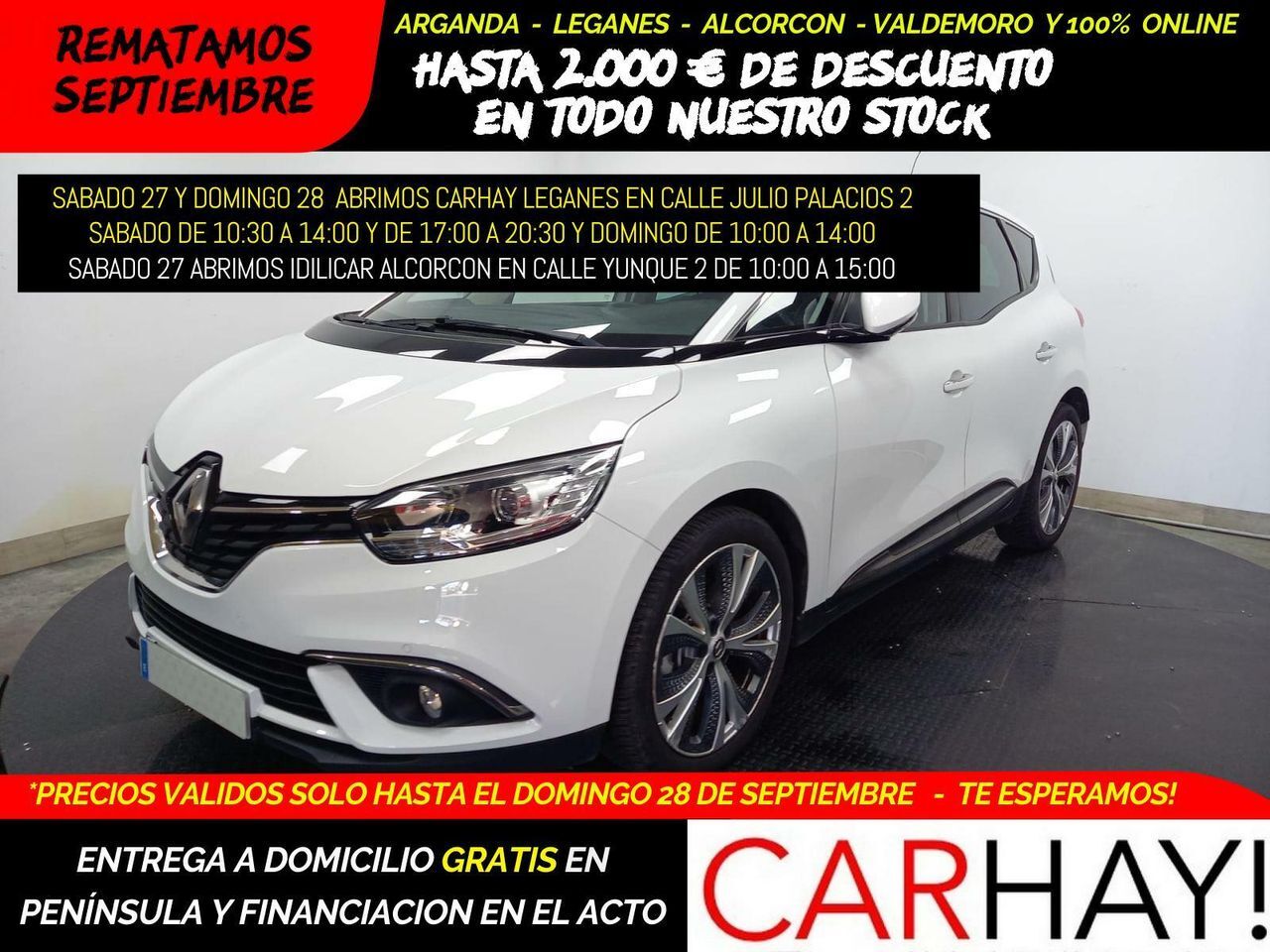 RENAULT Scénic (1.5 DCI ENERGY INTENS EDC AUT) en Madrid