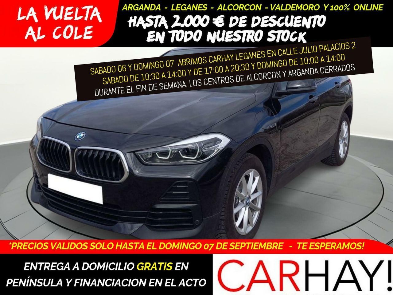 BMW X2 (1.5 IA XDRIVE 25E PHEV OPF AUT) en Madrid
