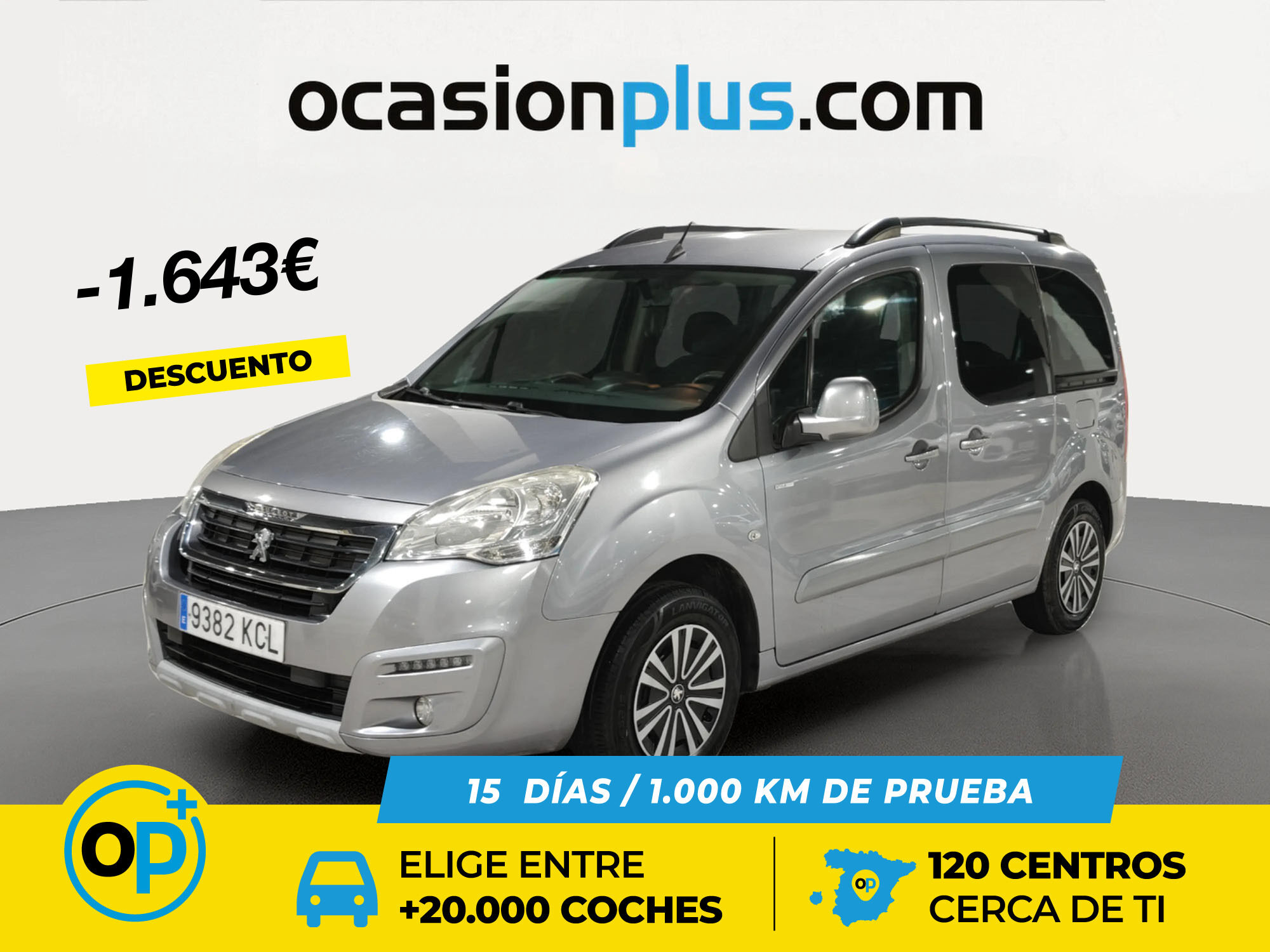Foto del PEUGEOT Partner Tepee 1.6BlueHDI Style 100