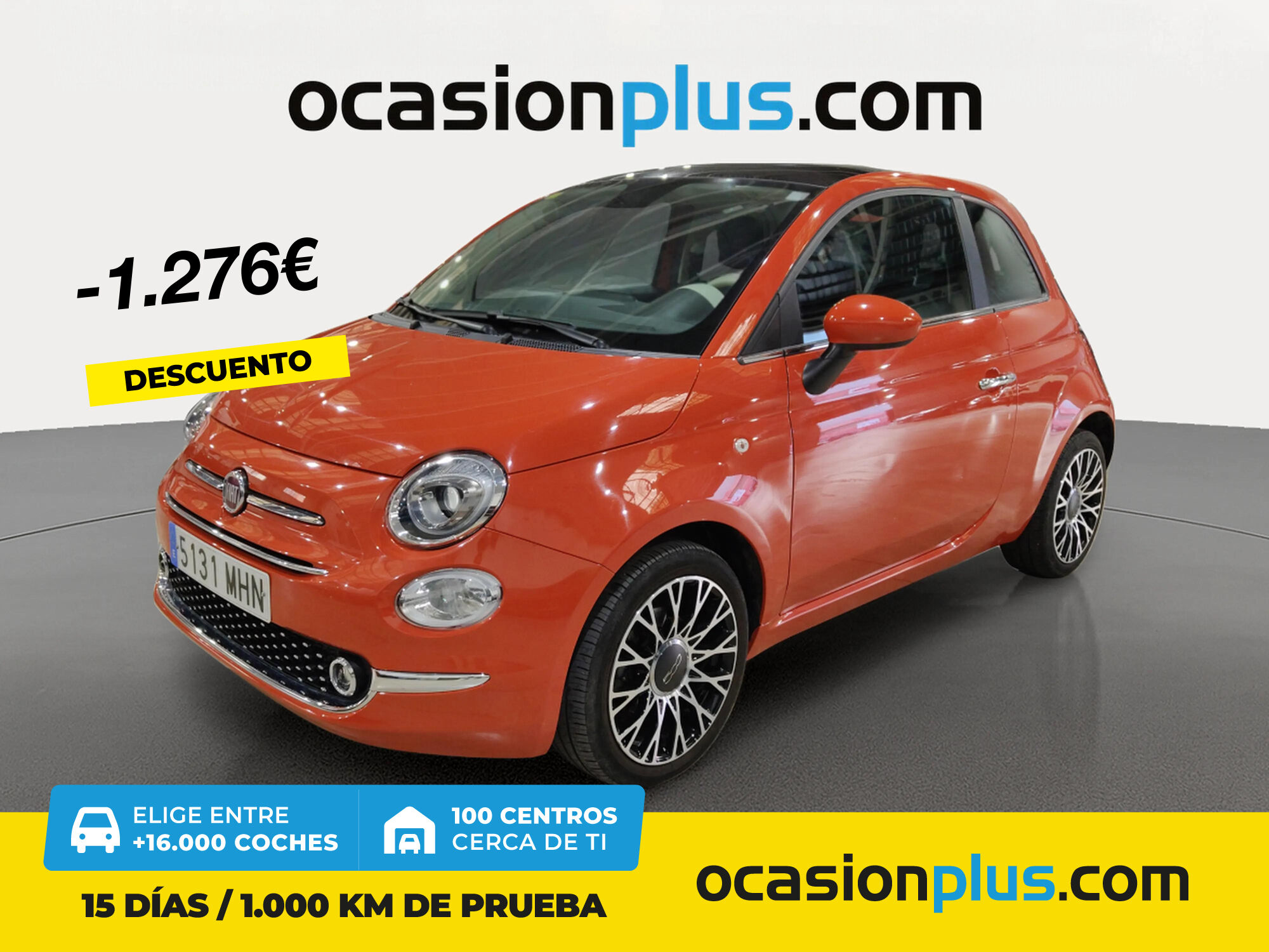 FIAT 500 (1.0 Hybrid Dolcevita 51 kW (70 CV)) en Madrid