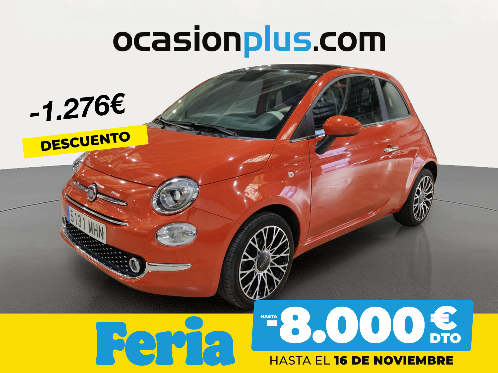 FIAT 500 (1.0 Hybrid Dolcevita 51 kW (70 CV)) en Madrid