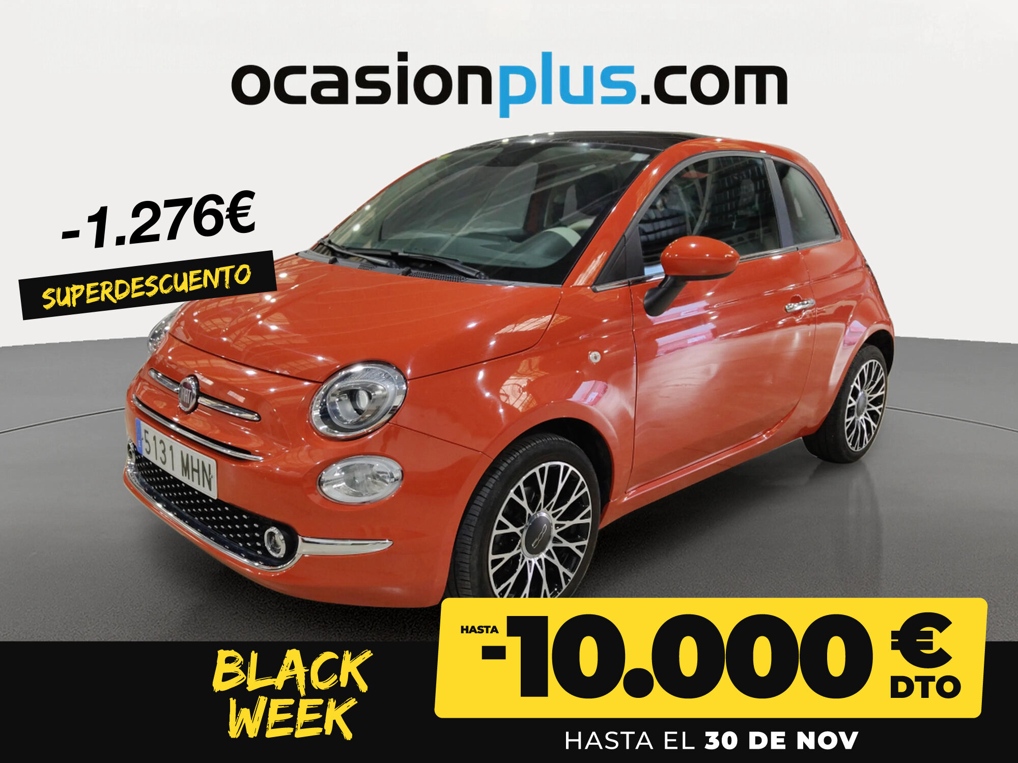 FIAT 500 (1.0 Hybrid Dolcevita 51 kW (70 CV)) en Madrid