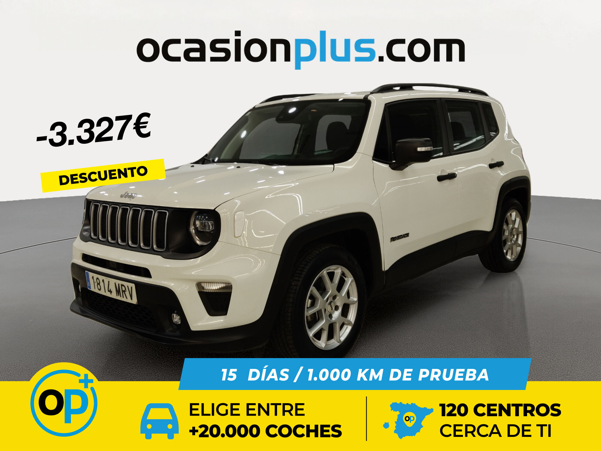 JEEP Renegade (eHybrid 1.5 Limited ATX 96 kW (130 CV)) en Madrid