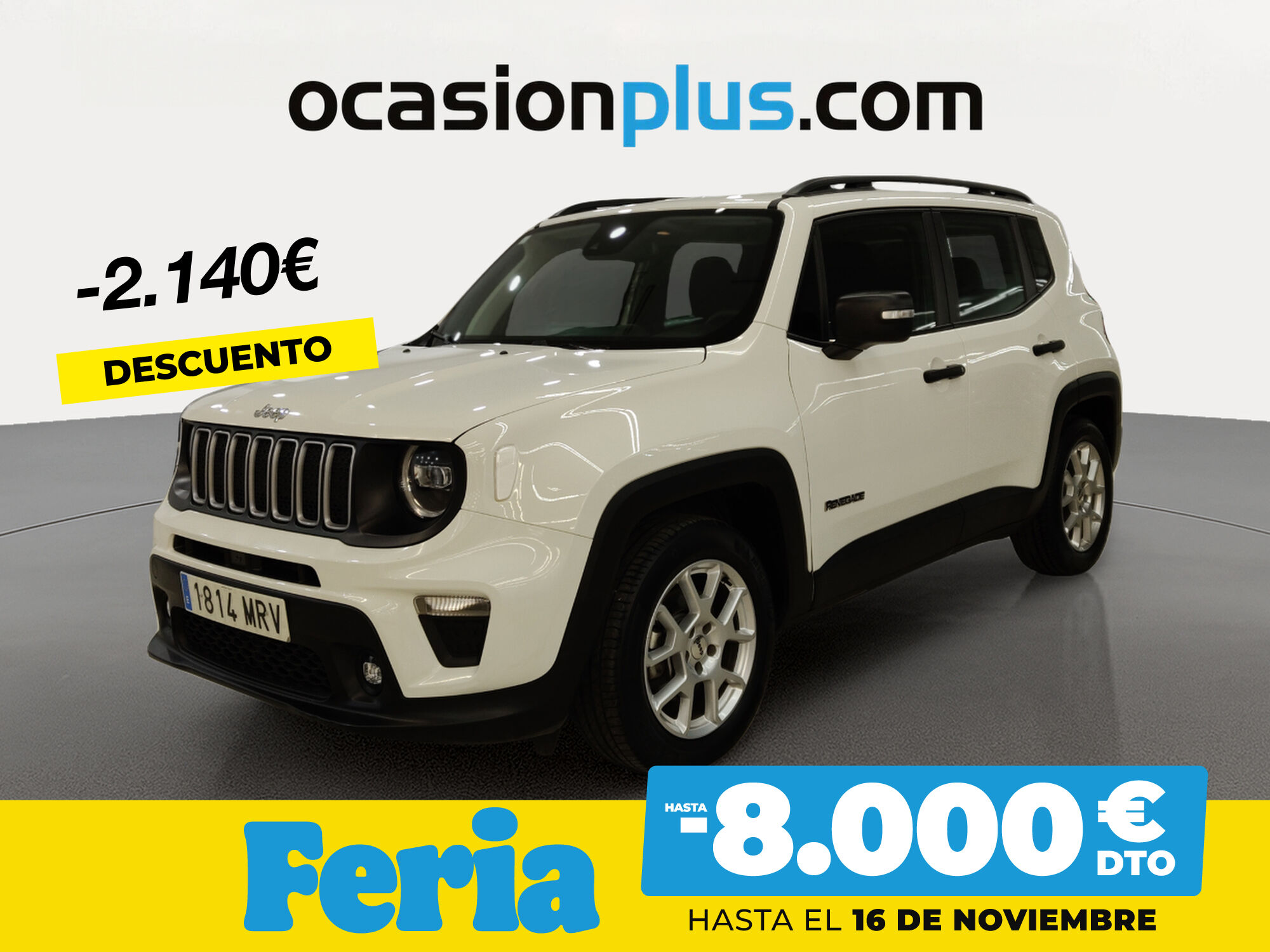 JEEP Renegade (eHybrid 1.5 Limited ATX 96 kW (130 CV)) en Madrid