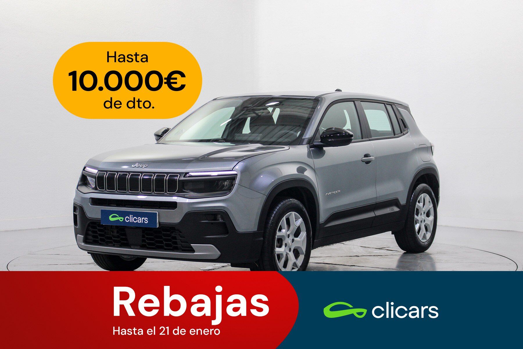 JEEP Avenger (Avenger 1.2 Ehybrid Altitude 74KW) en Madrid