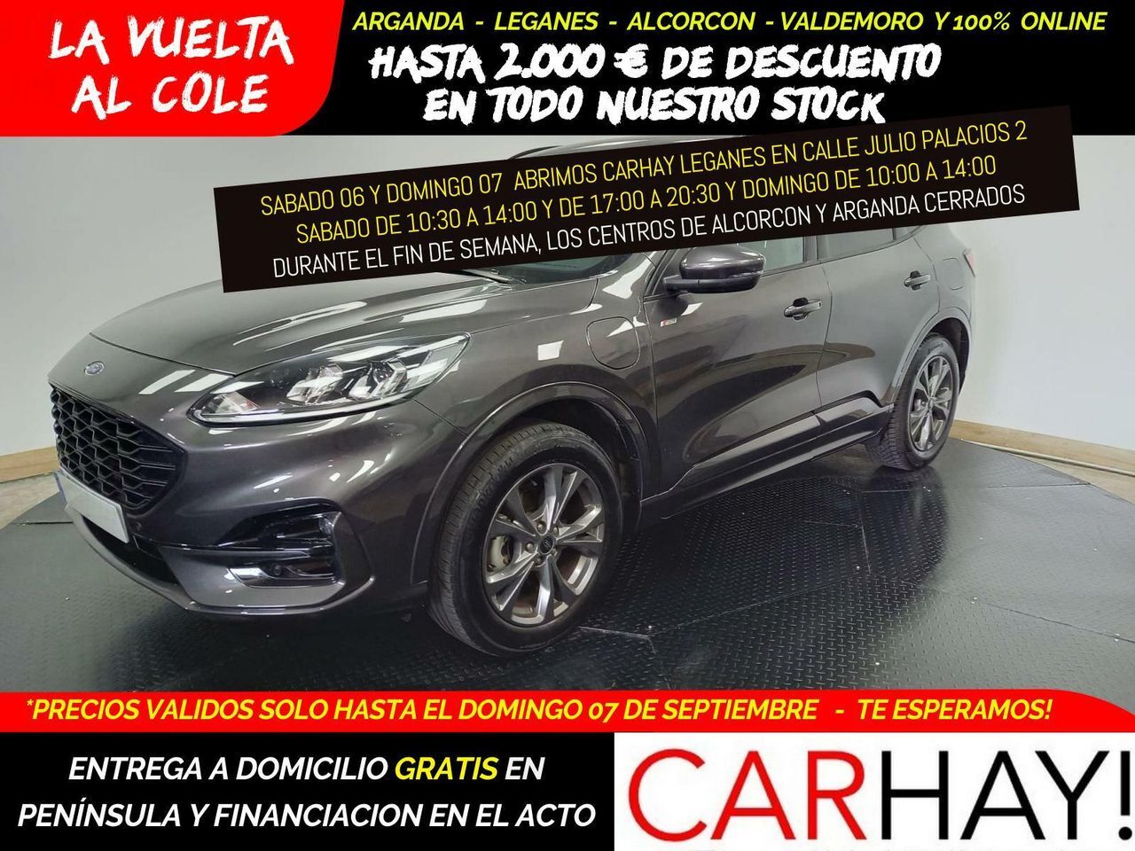 FORD Kuga (ST-LINE 2.5 DUR.PHEV 225) en Madrid