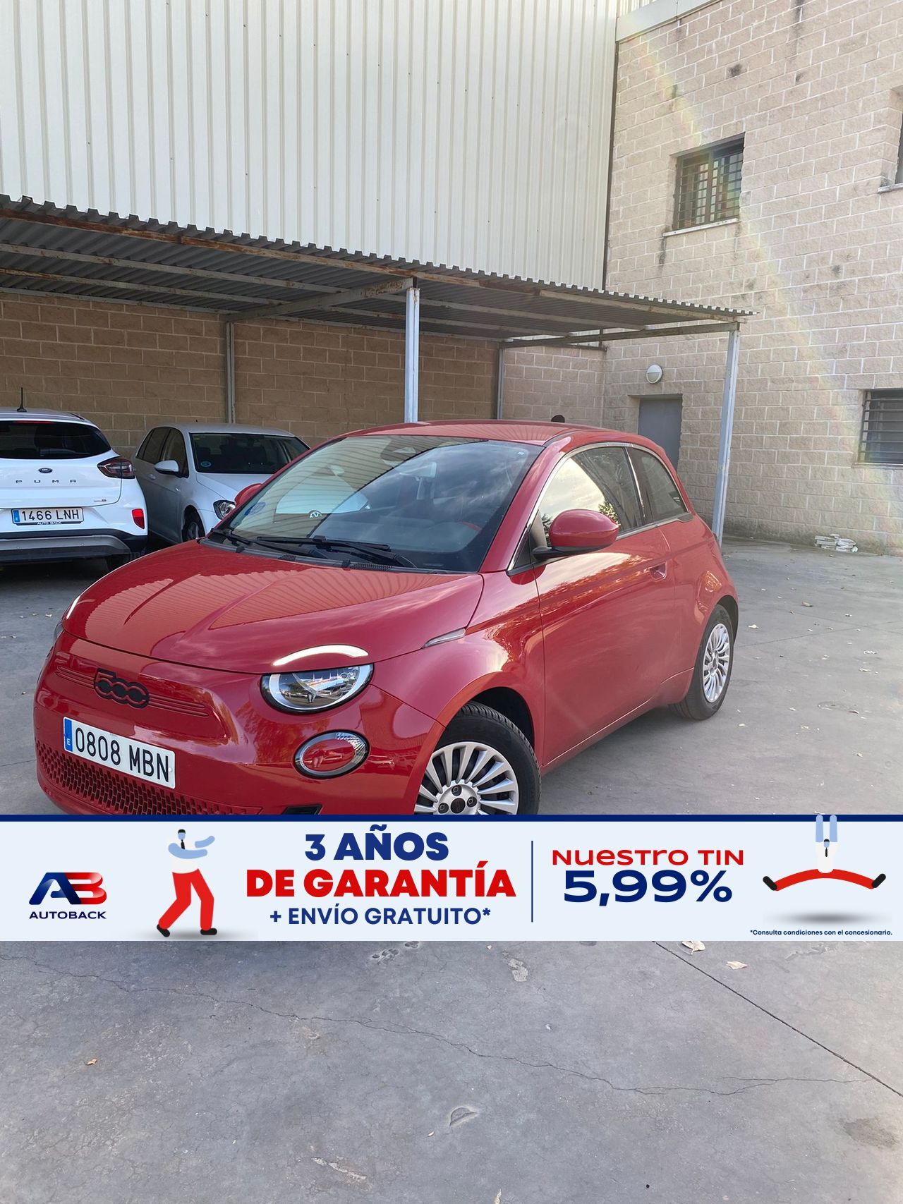 FIAT 500 (Red Hb 320km 85kW (118CV)) en Madrid