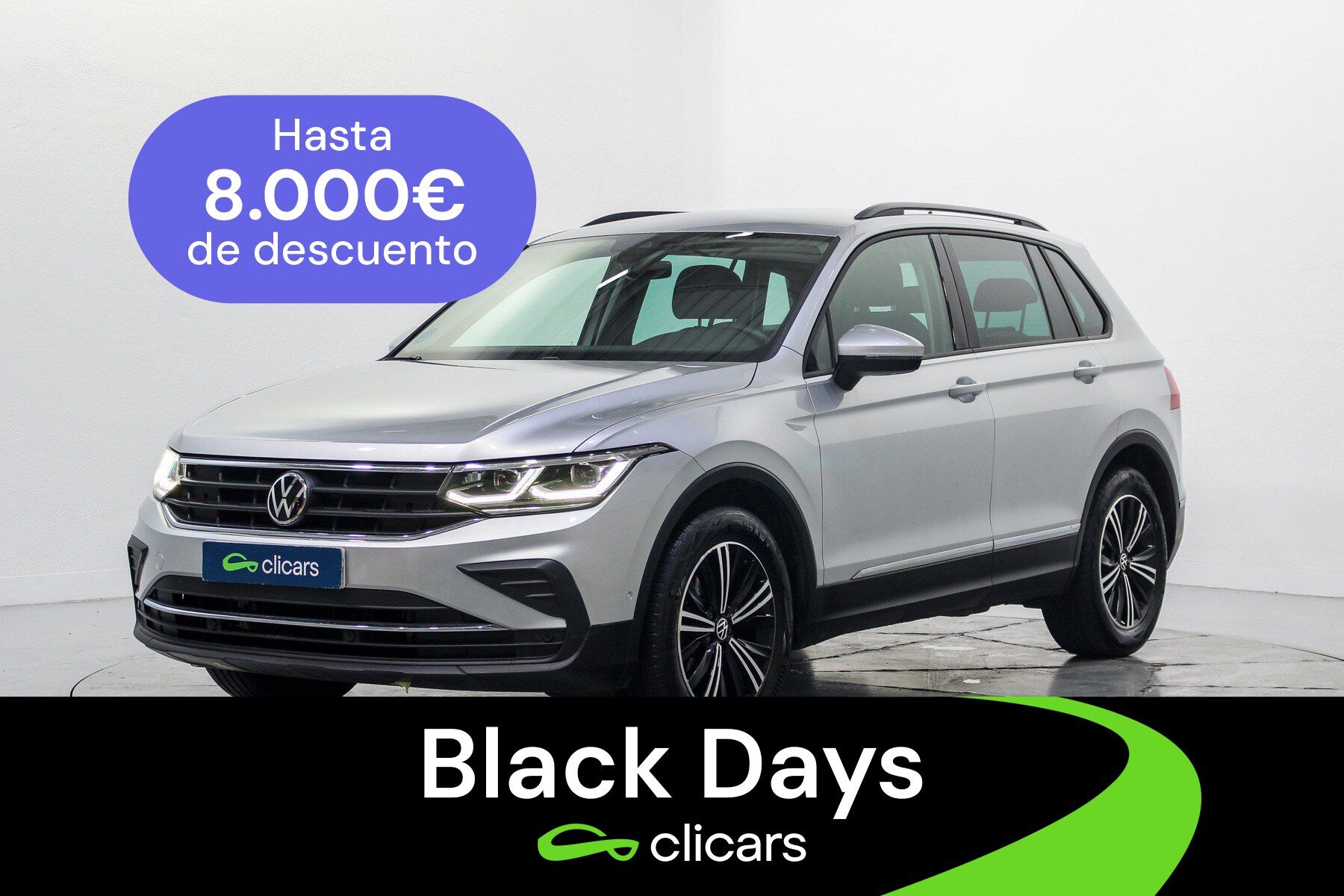 VOLKSWAGEN Tiguan (Tiguan 2.0TDI Life DSG 110kW) en Madrid